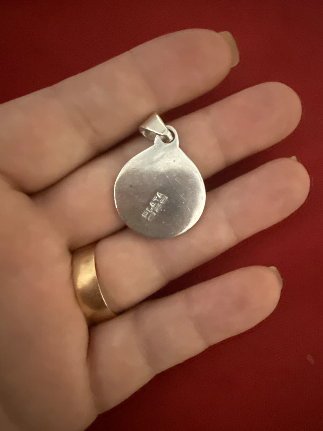 Sterling silver Vintage pendant - photo 2