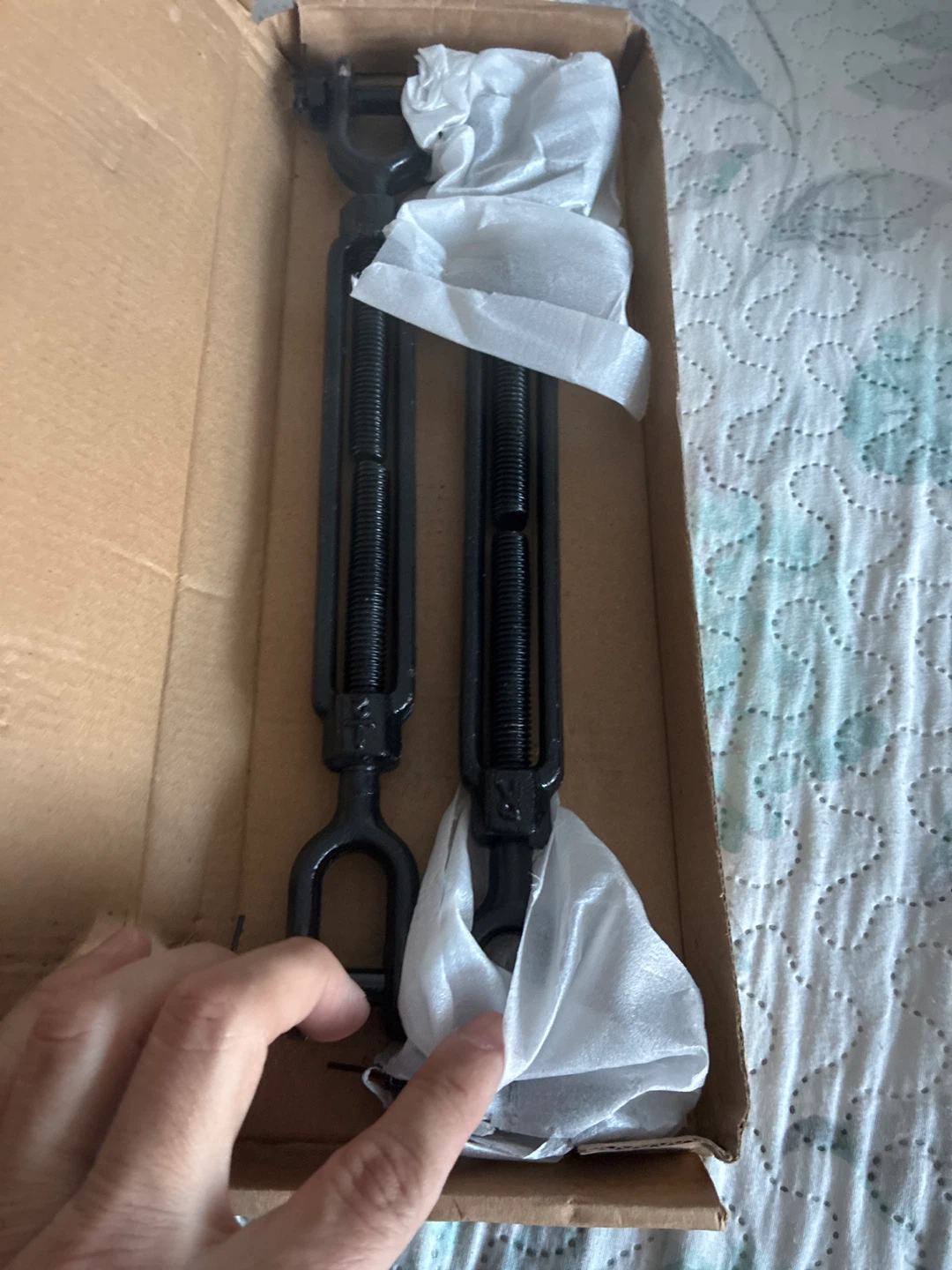 Pama_zy Jaw and Jaw Turnbuckle - 1/2X6 IN - 2 Pack - photo 3