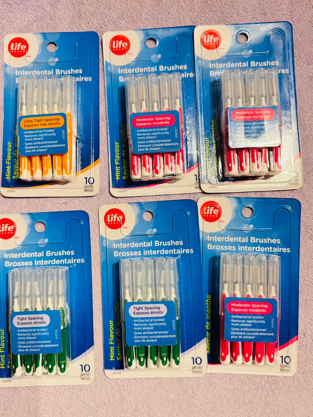 Life Brand Interdental Brushes - Pack of 6