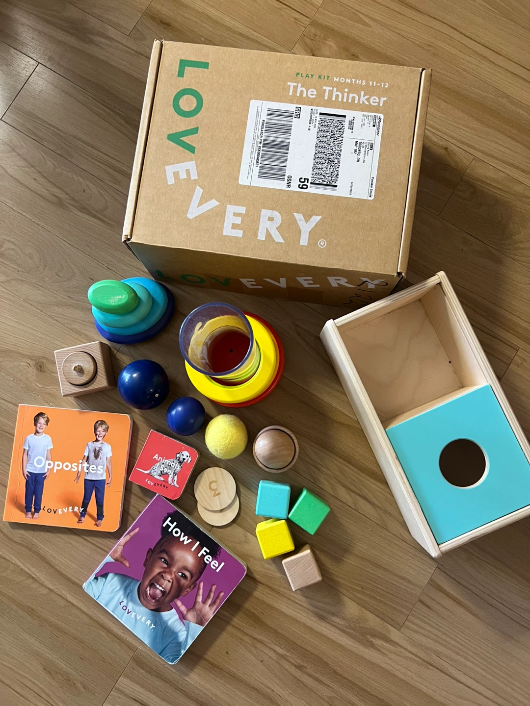 LOVEVERY The Thinker Play Kit Months 11-12