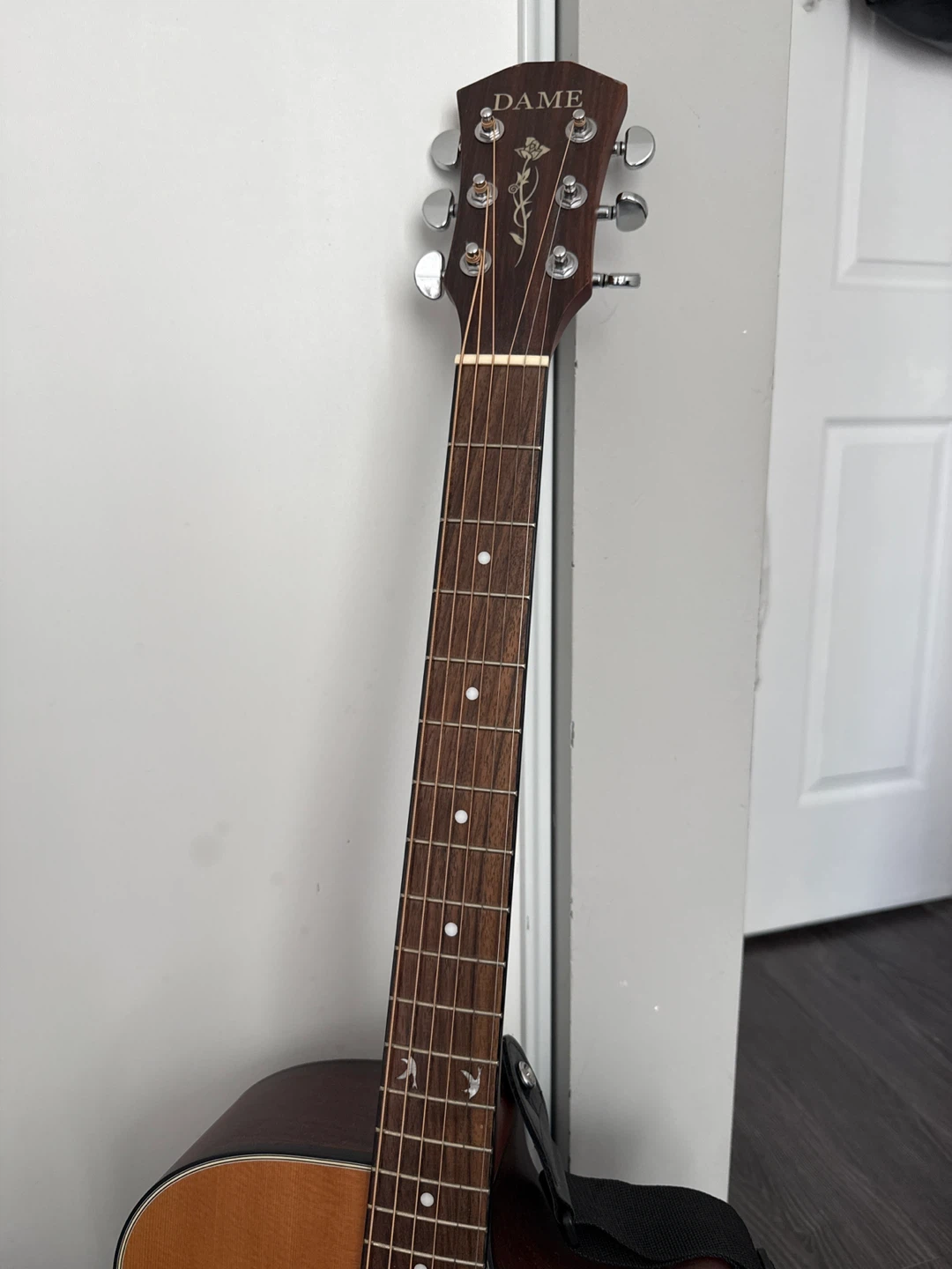DAME IVY 550 CE acoustic guitar - photo 2