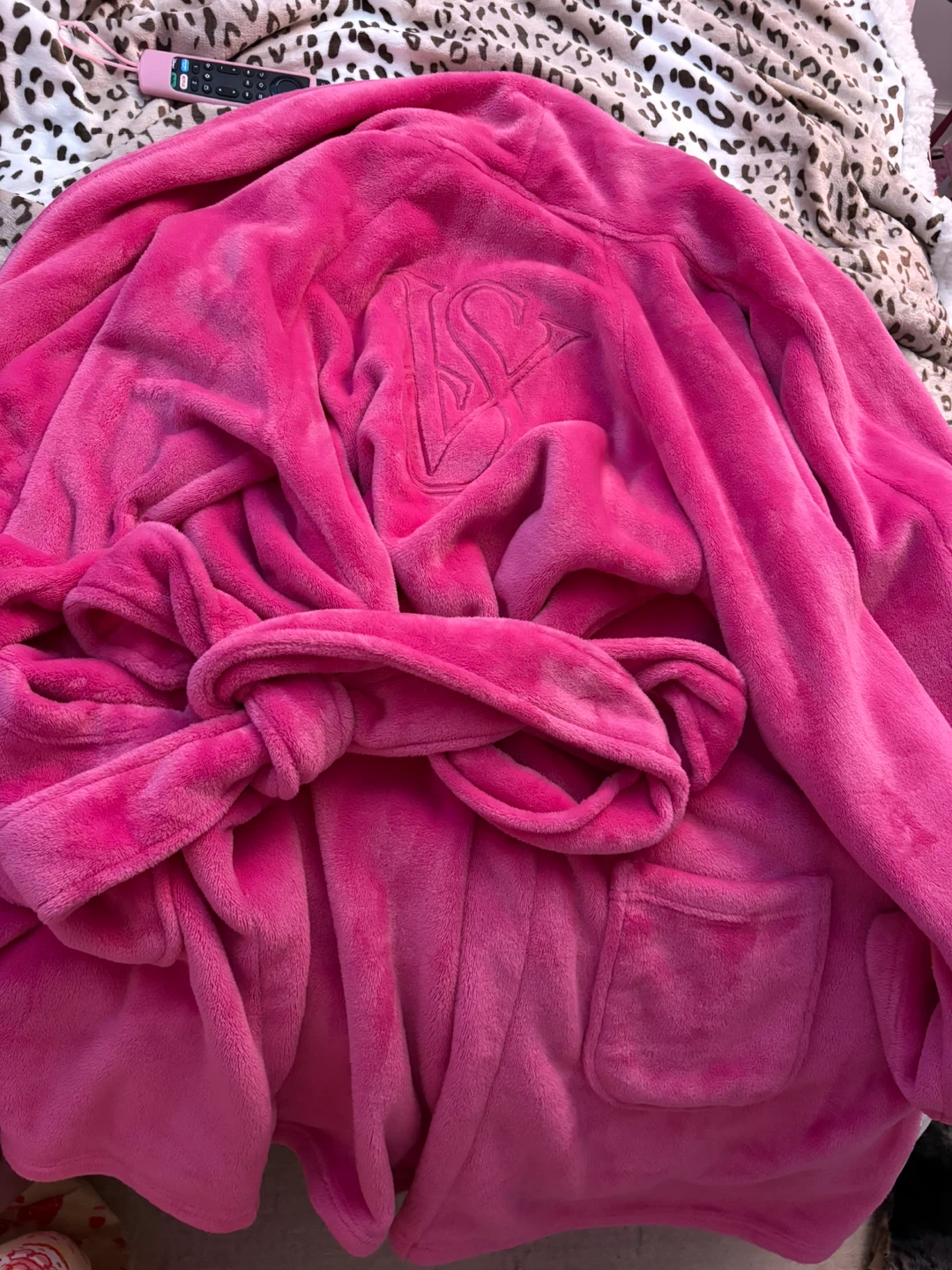 Victoria's Secret Pink Plush Robe