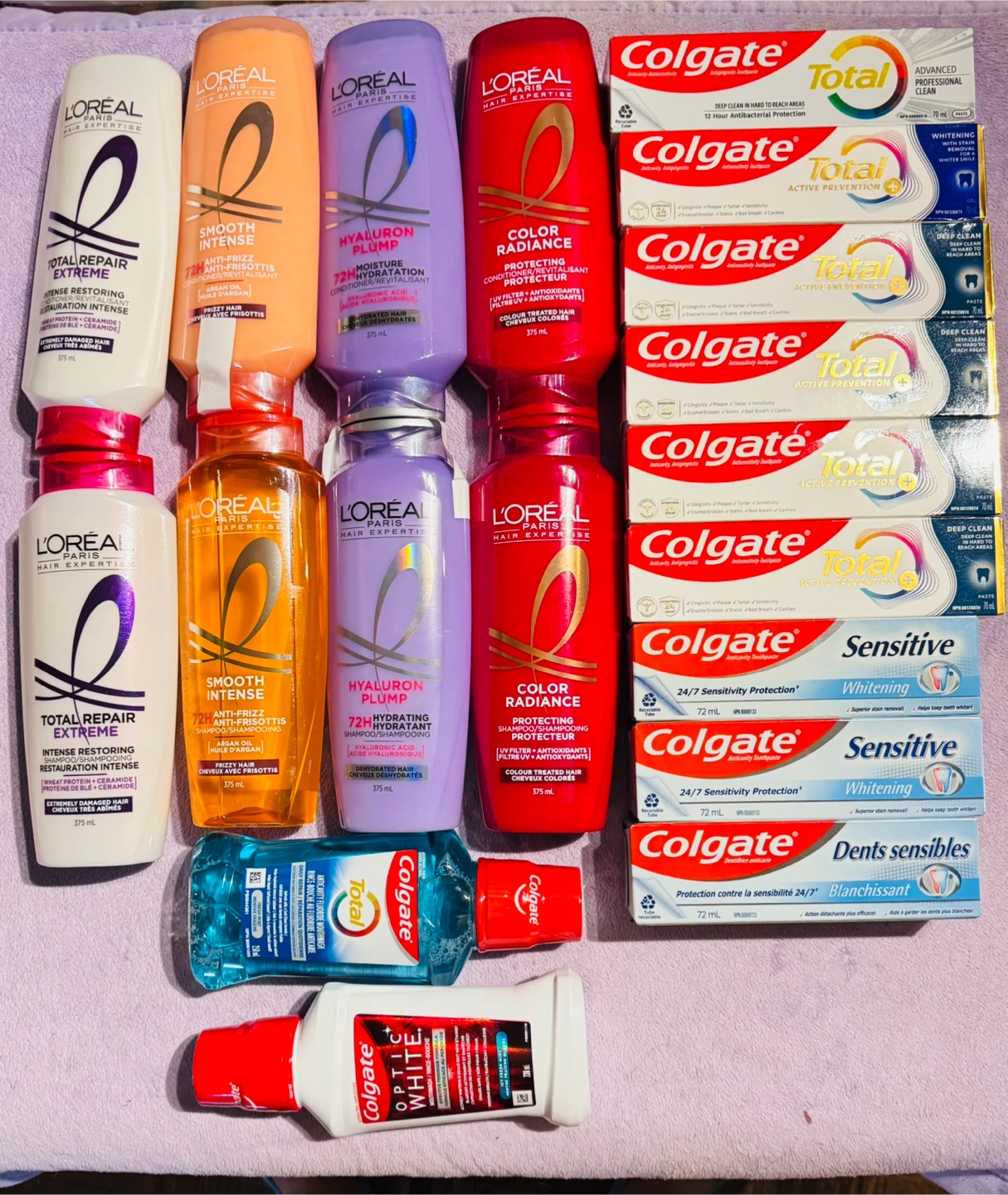 Assorted Toiletries