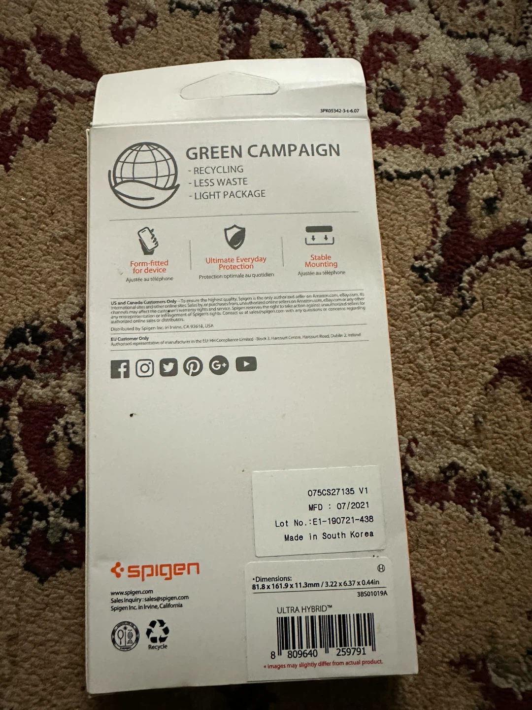 Spigen Ultra Hybrid Case for iPhone 11 Pro Max - photo 2