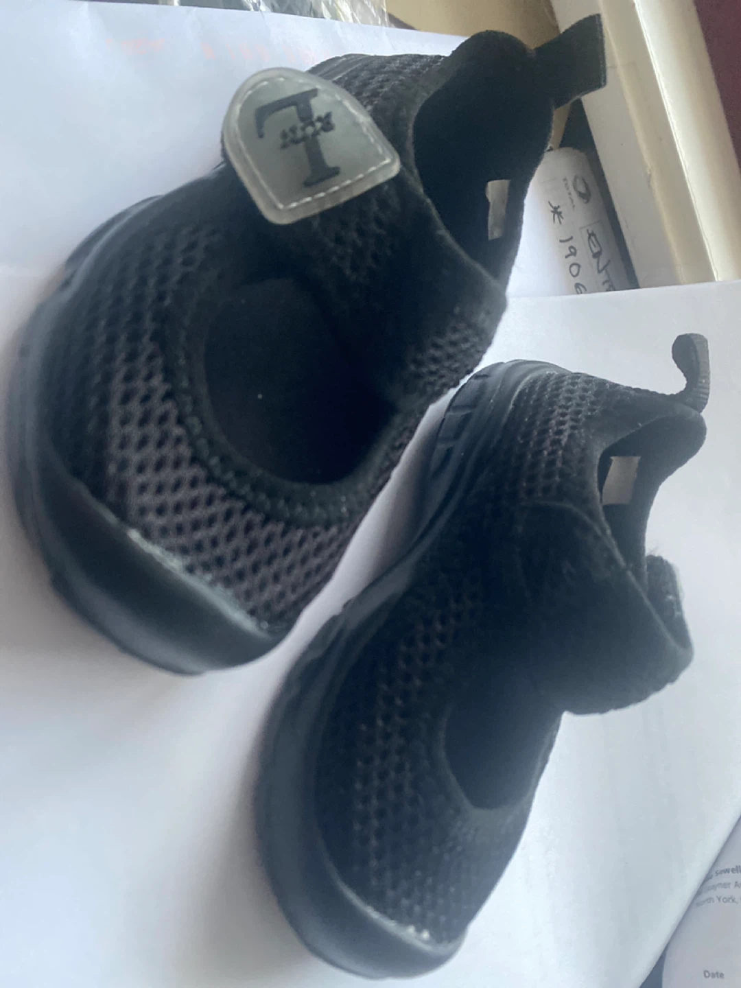 Black Toddler Sandals Size 6