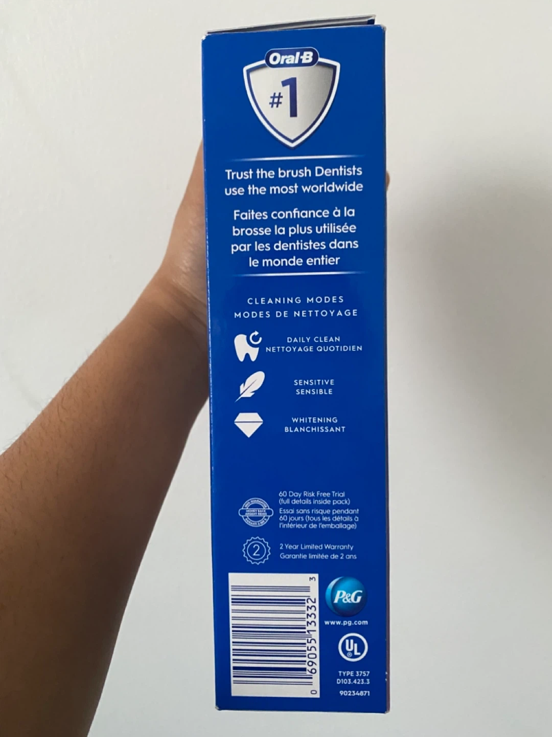 Oral B Pro 500+ Electric Toothbrush - photo 3