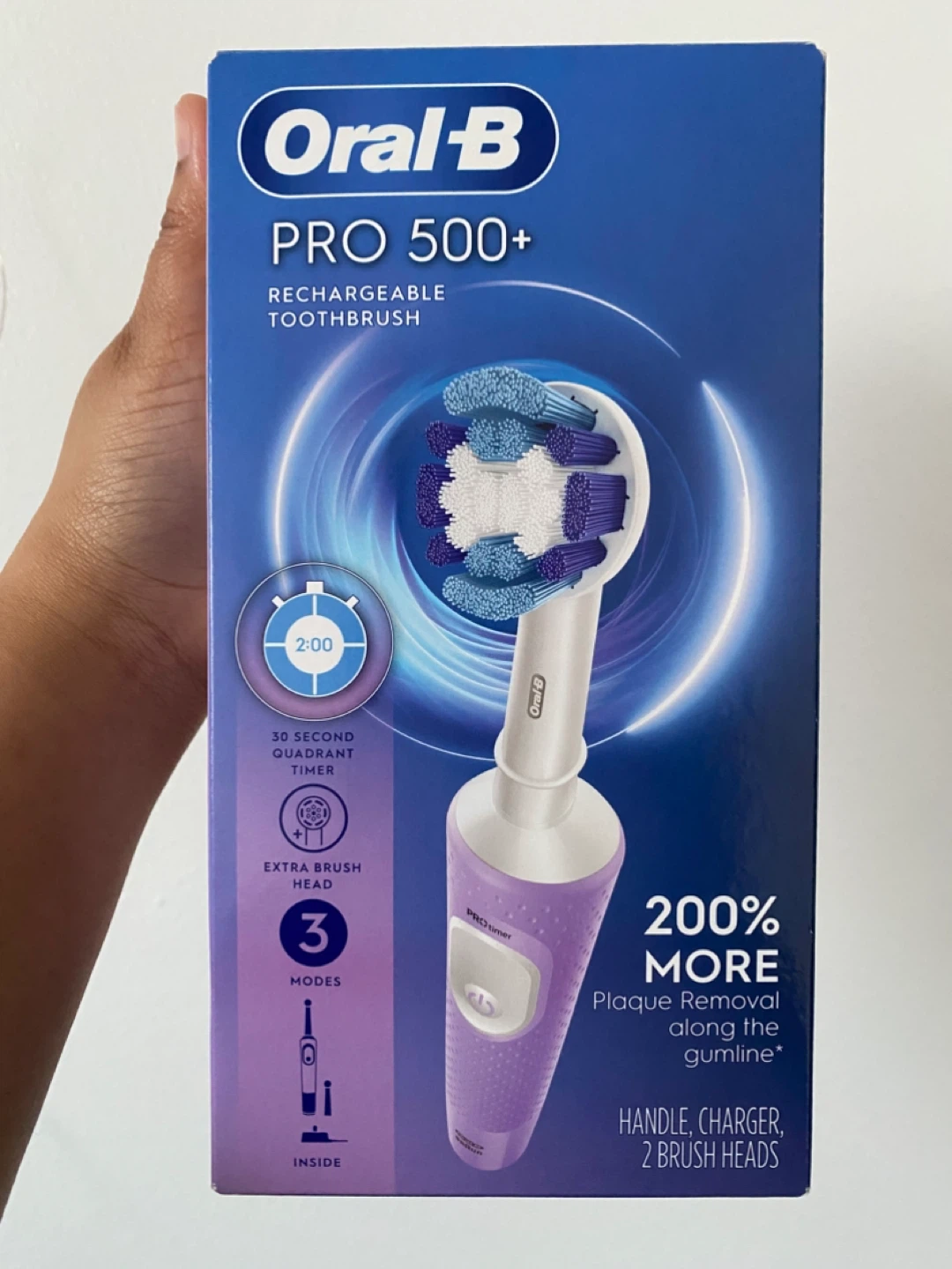 Oral B Pro 500+ Electric Toothbrush