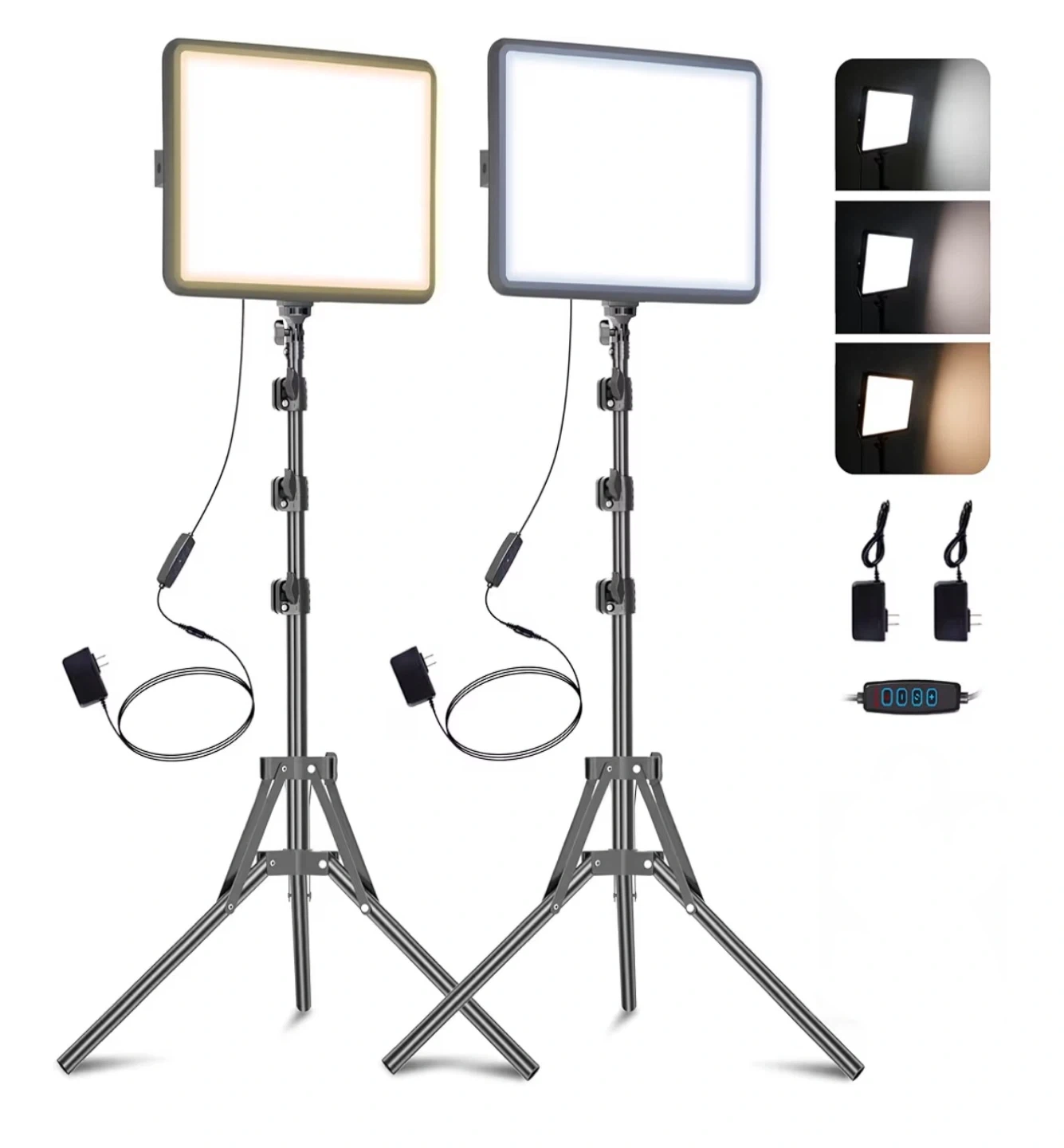NICE Veedi Video Light Kit - 2 x 10