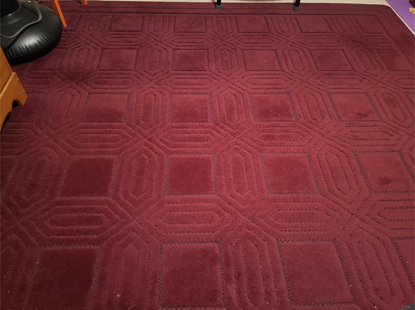Eaton Canadian Collection Burgundy Rug