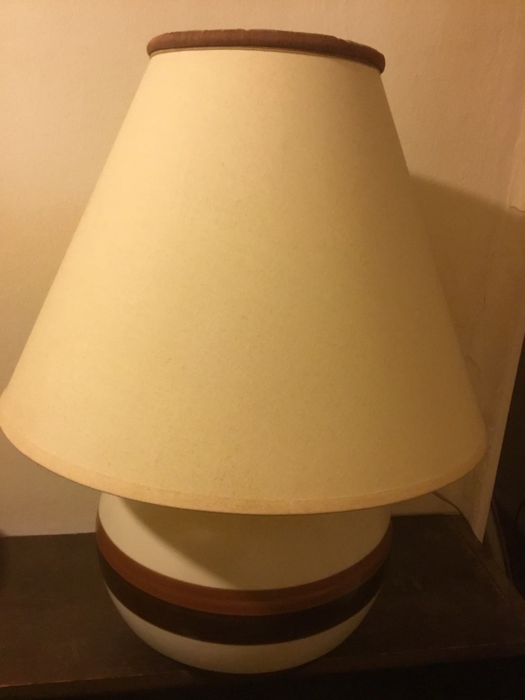 Round ceramic lamp - photo 2