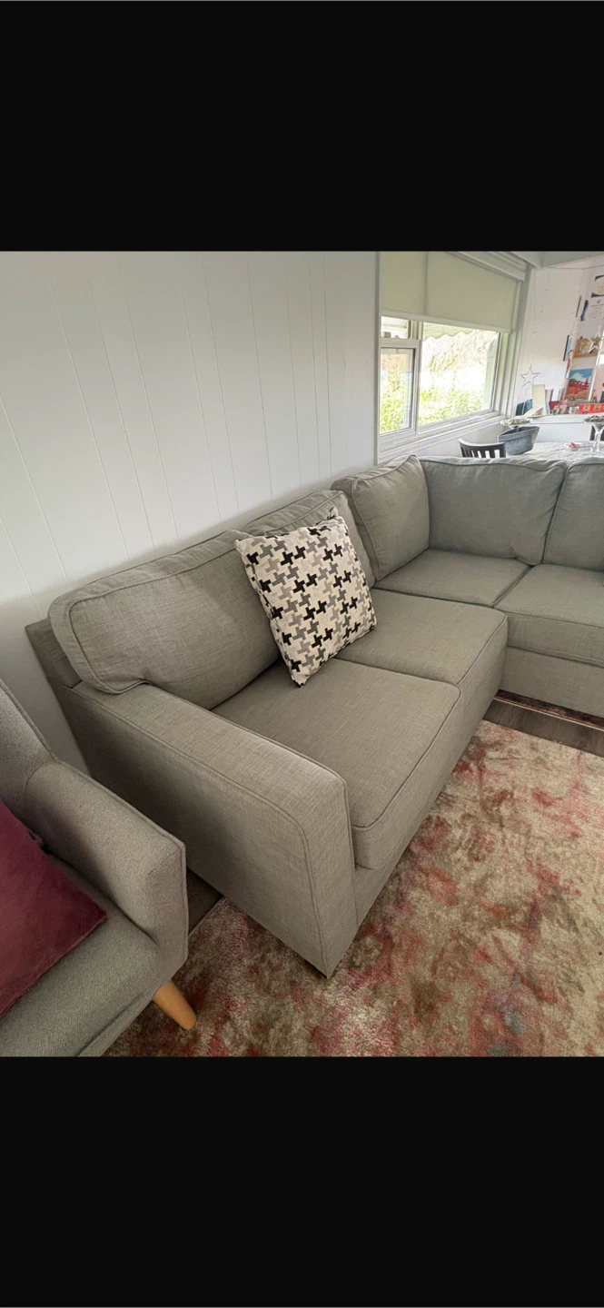 Grey Sectional Sofa - photo 5