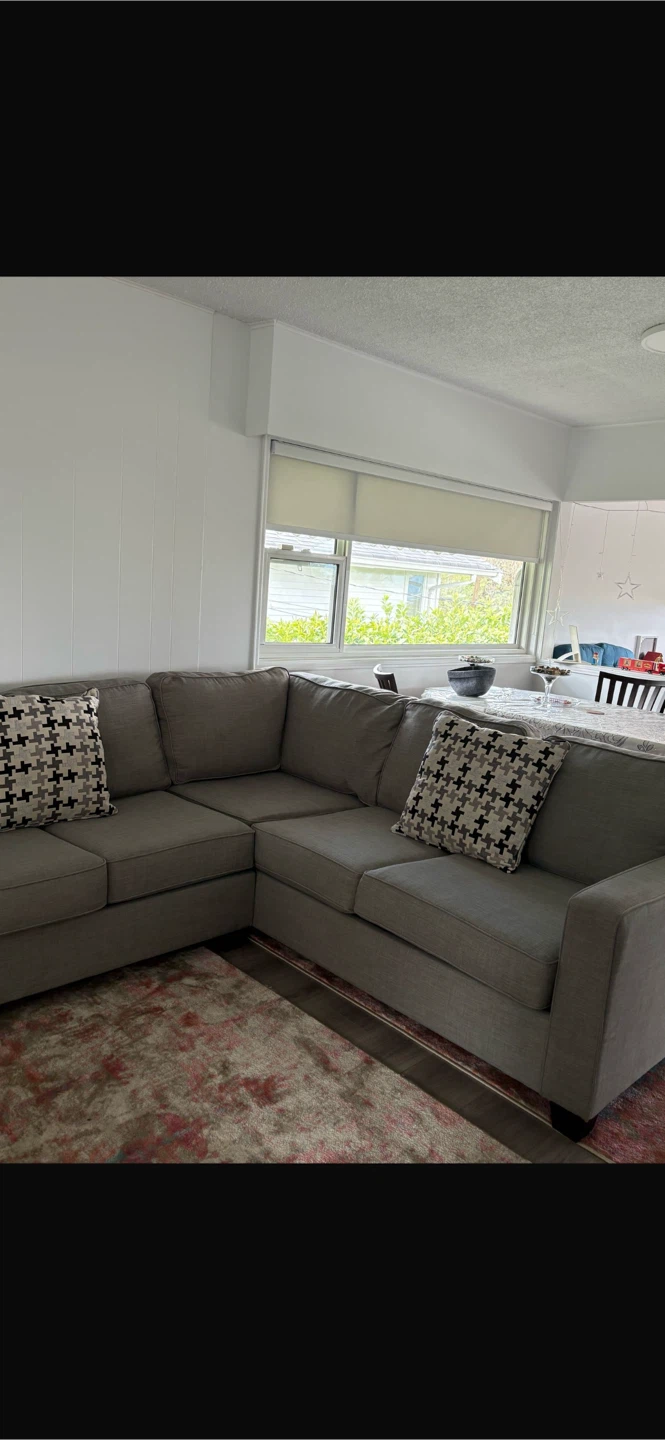 Grey Sectional Sofa - photo 4