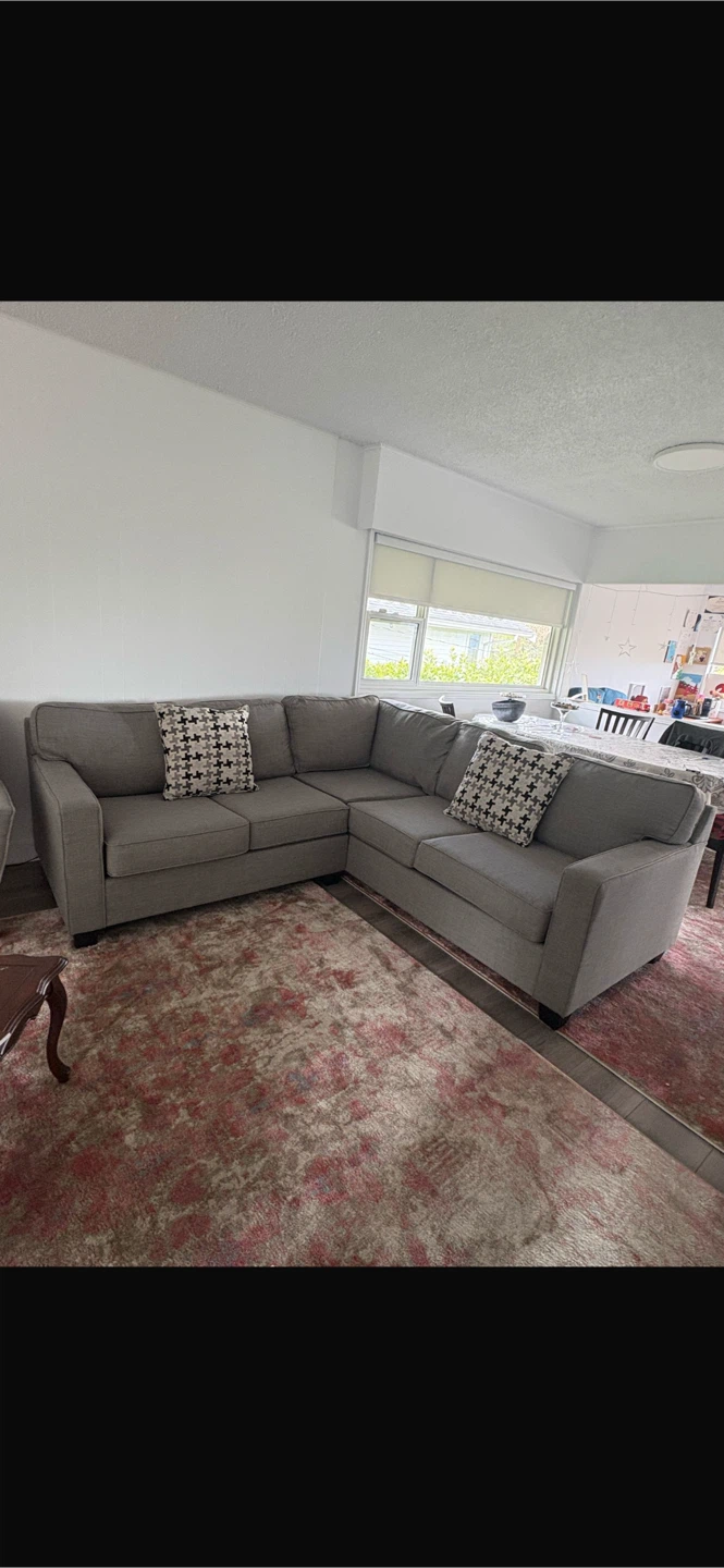 Grey Sectional Sofa - photo 3