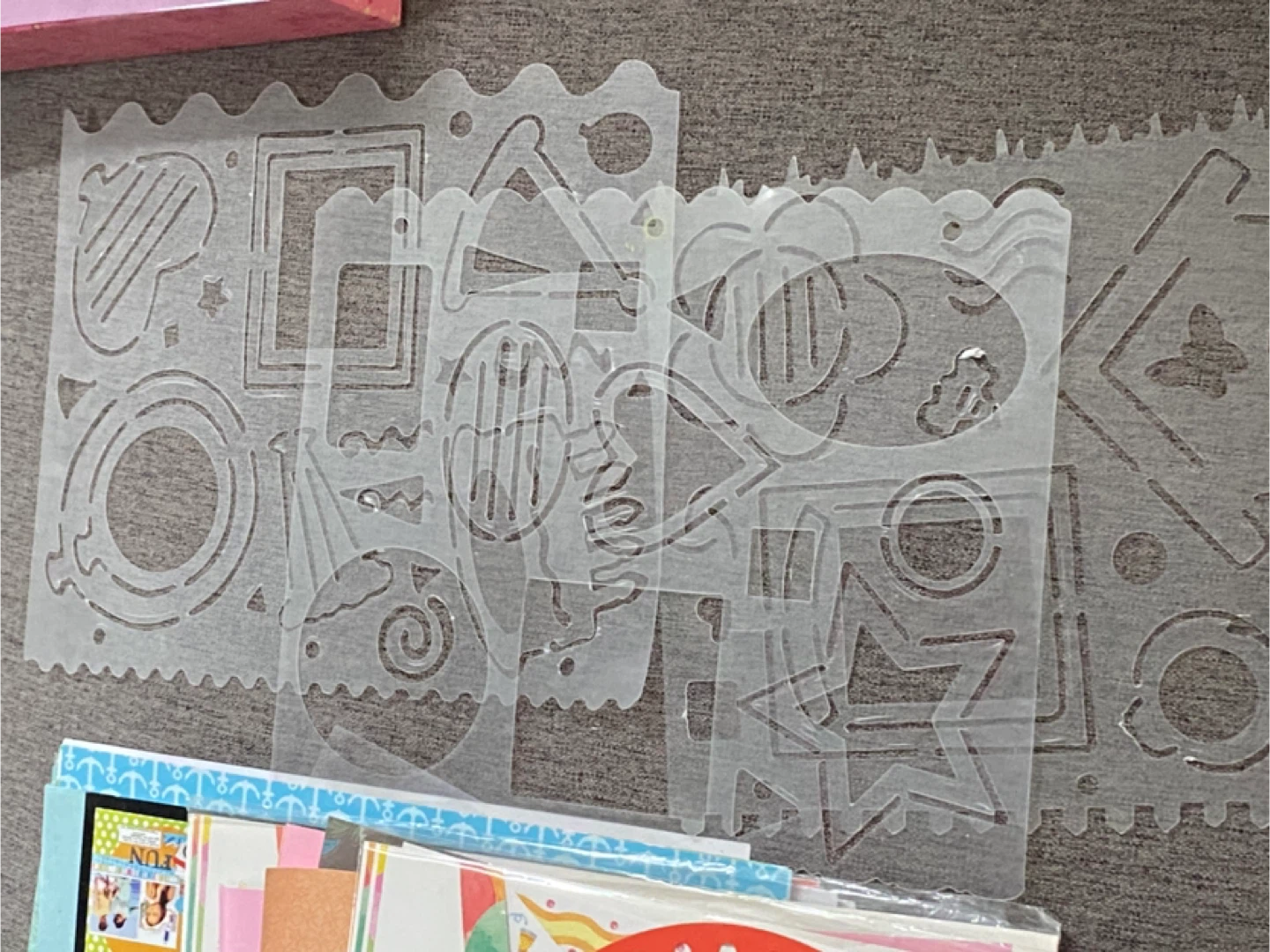 Scrap booking and card making supplies