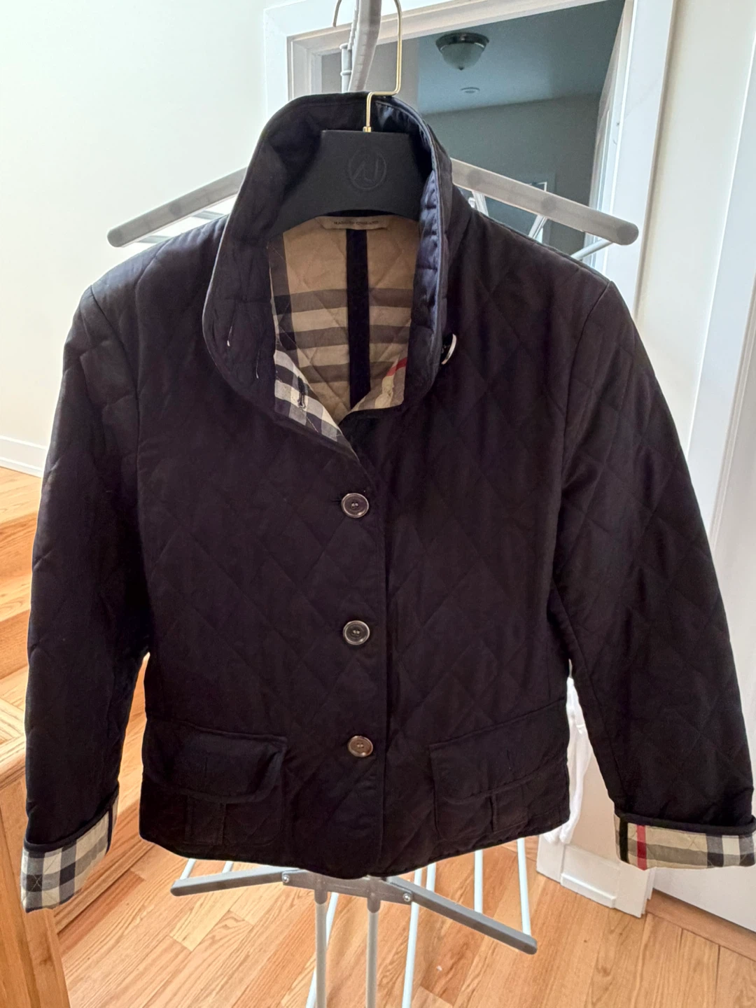 Burberry Quilted Jacket Woman’s Large