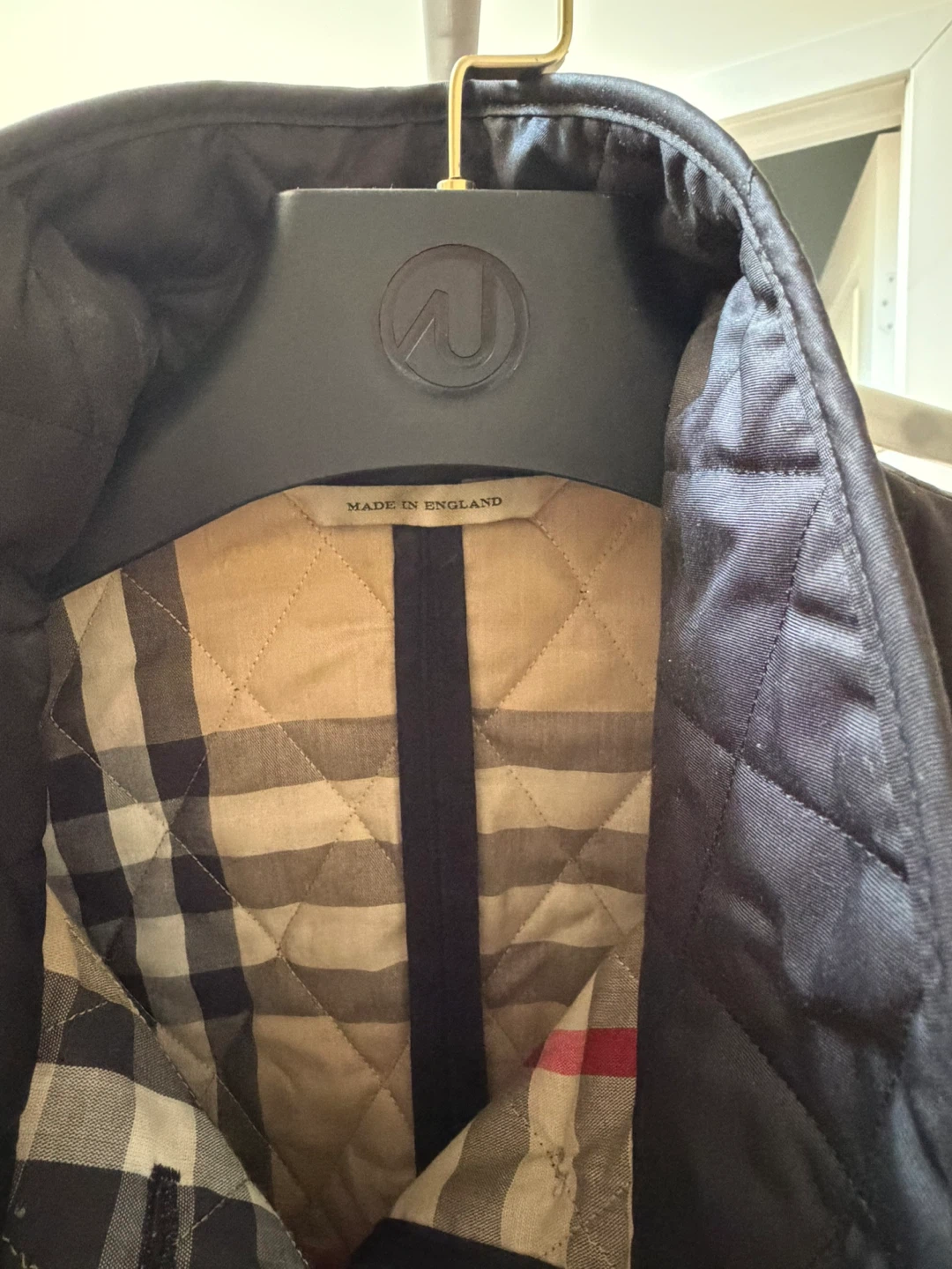 Burberry Quilted Jacket Woman’s Large - photo 2