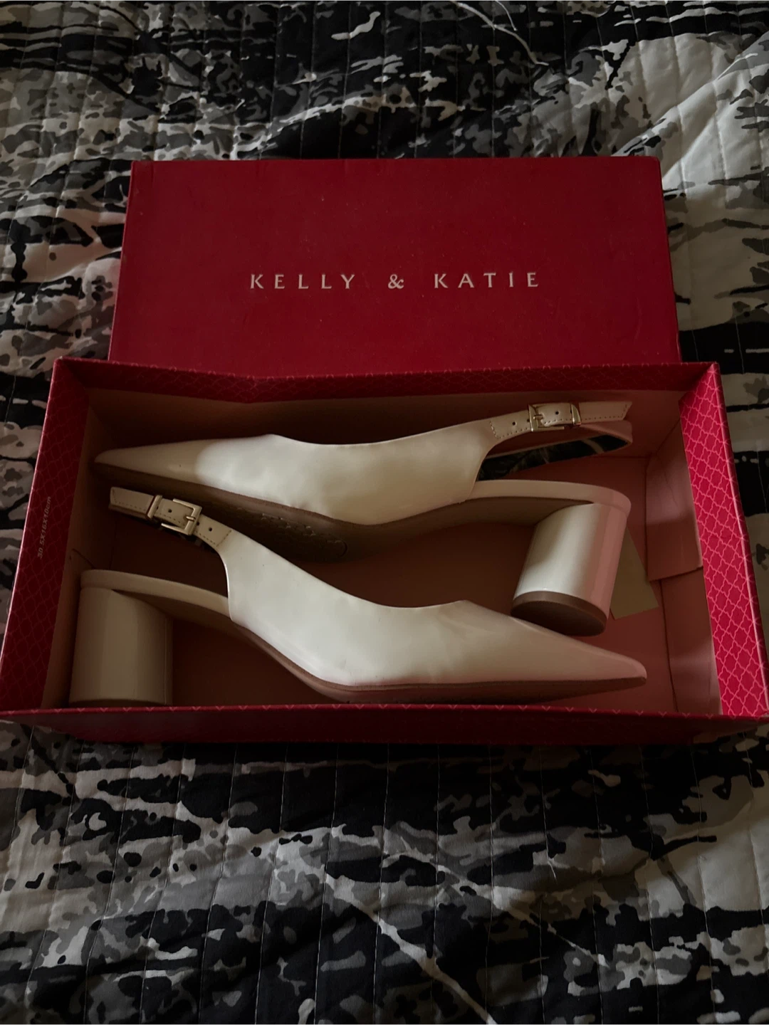 Kelly & Katie Slingback Block Heels