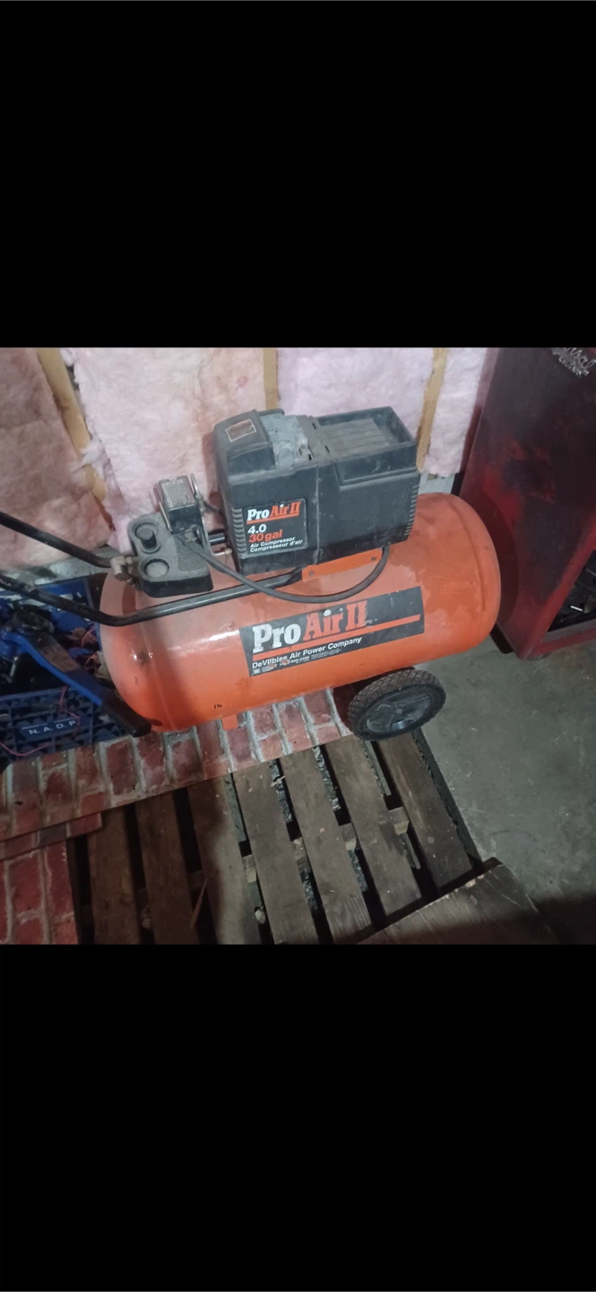 ProAir II 4.0 Gallon Air Compressor cords and jacks