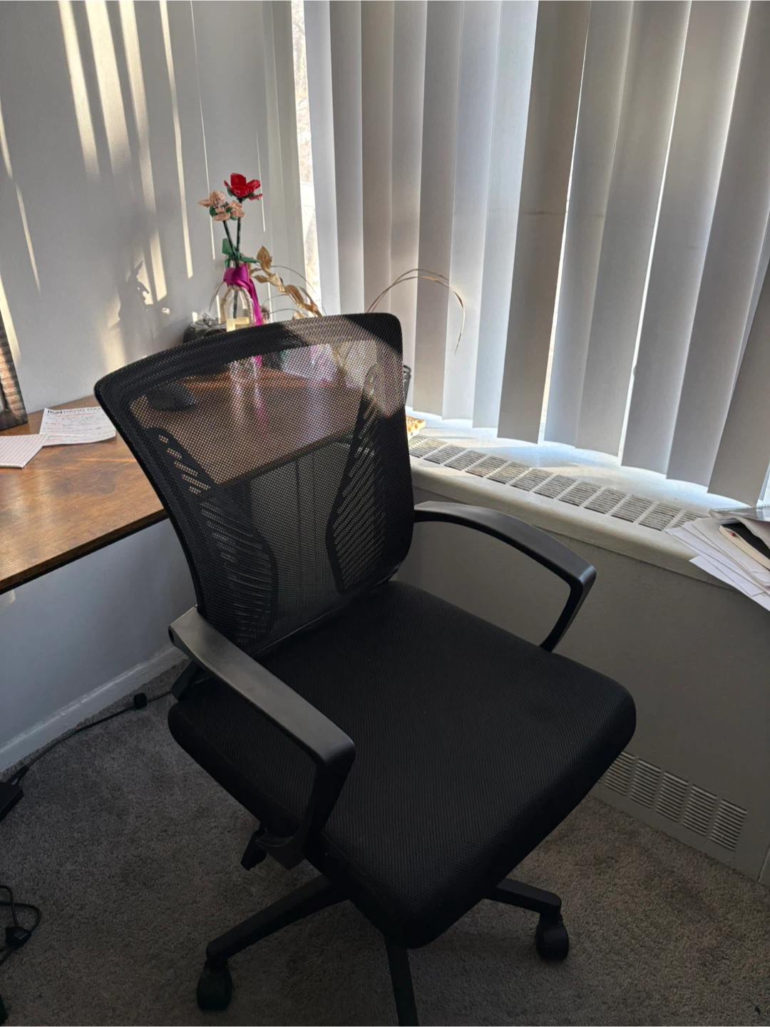Ergonomic Mesh Office Chair with Lumbar Support - photo 2
