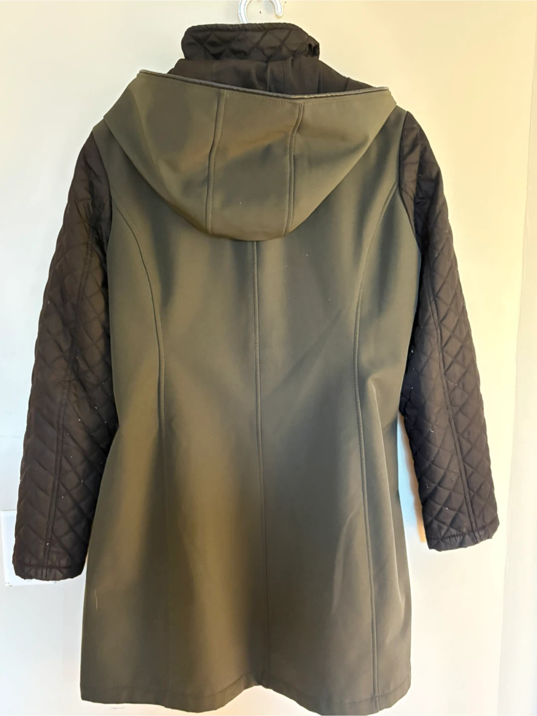 Michael Kors Women's Black Quilted Sleeve Jacket Size L - photo 5