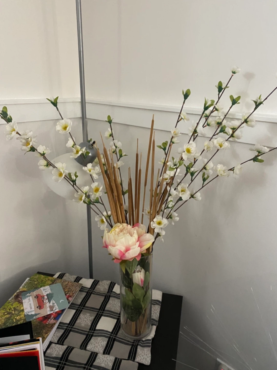 Vase and flowers