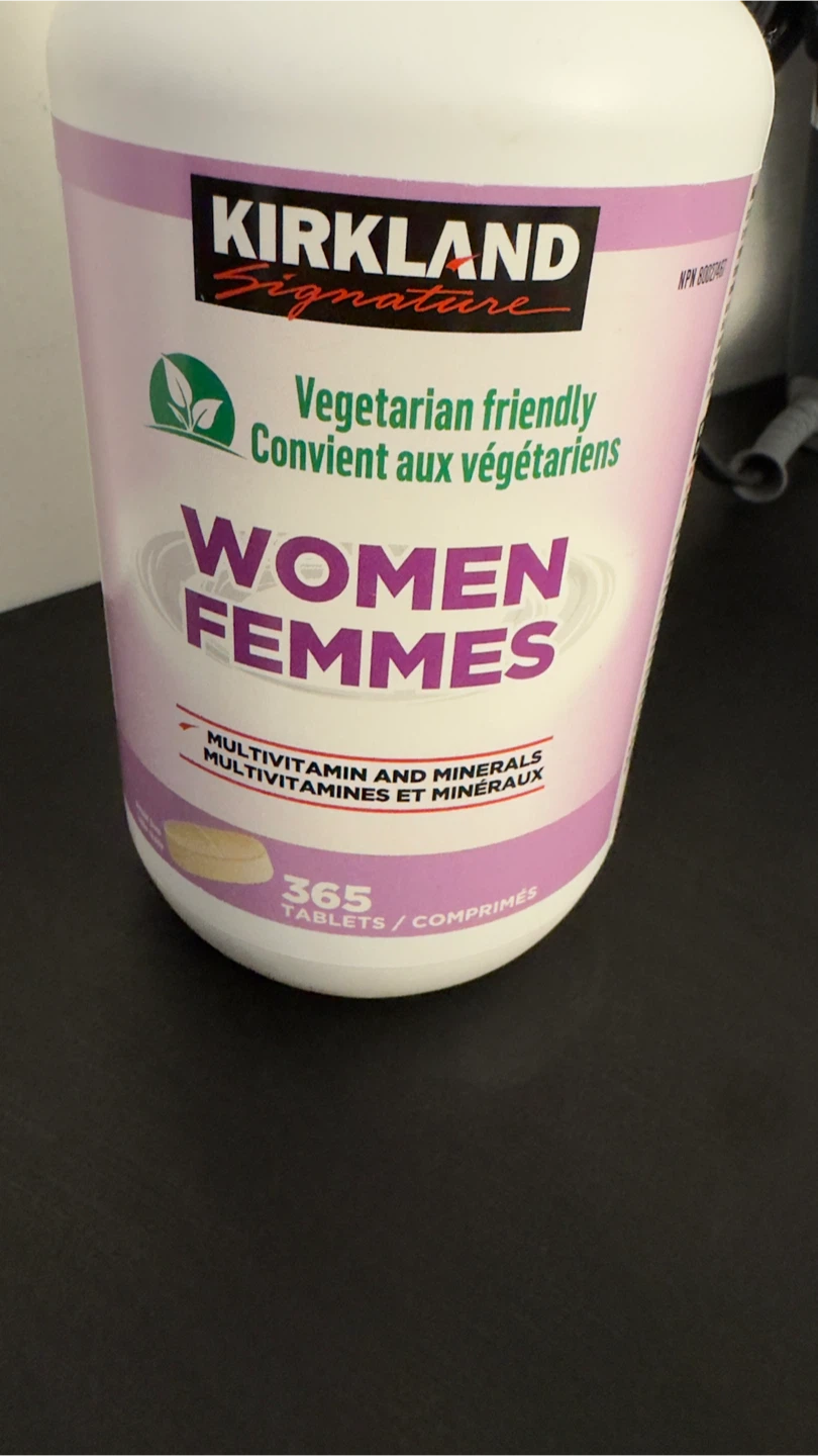 Kirkland Signature Women's Multivitamin tablets