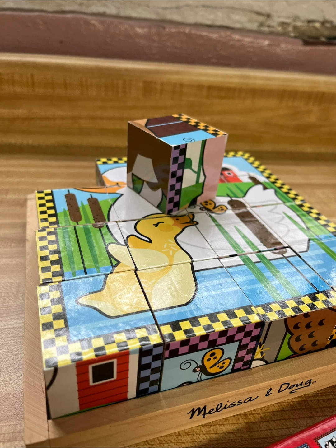 Melissa & Doug Alphabet & Animals Cube Puzzle - photo 5