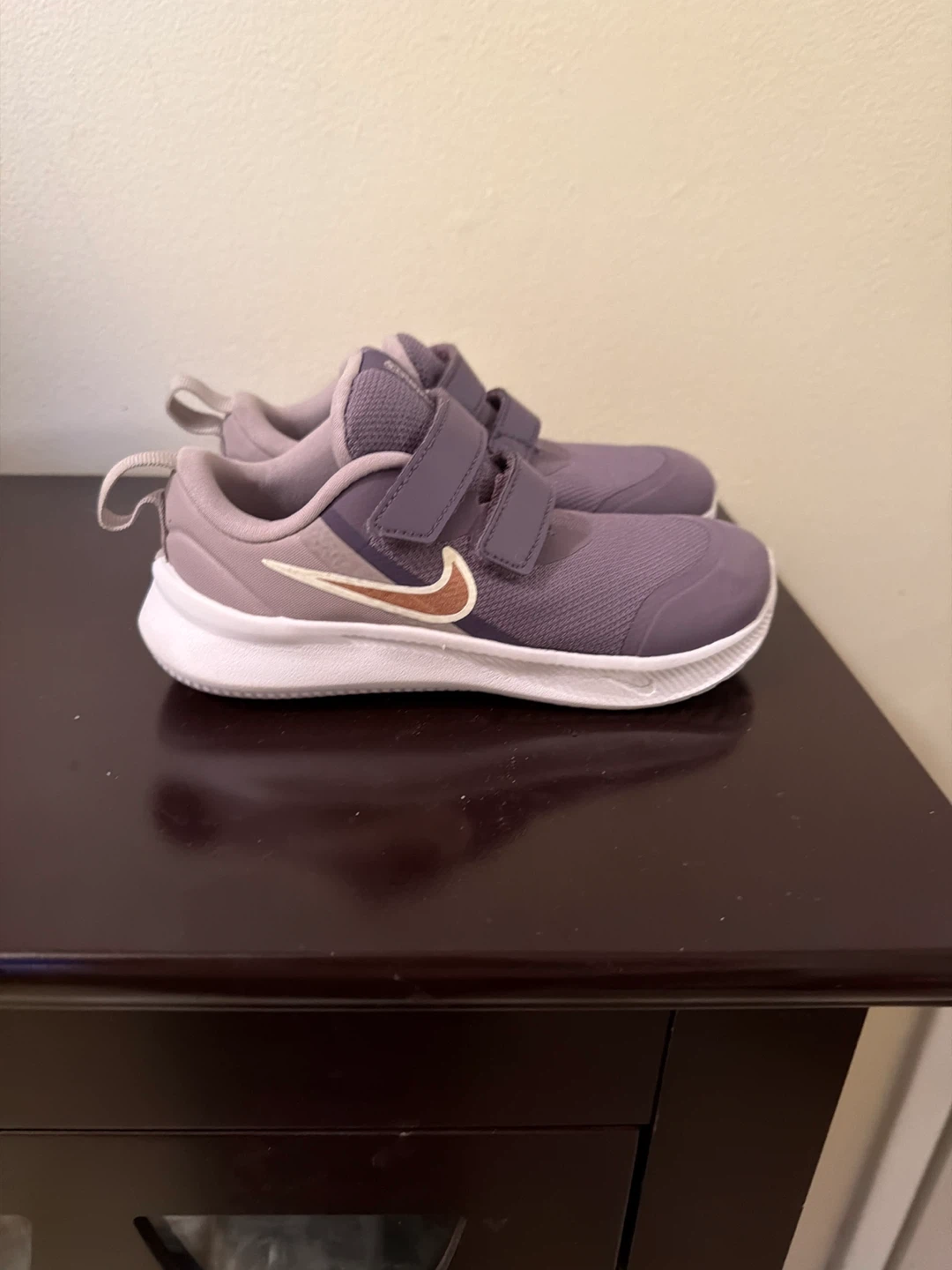 Nike Star Runner 2 Toddler Shoes Purple Hook & Loop - photo 3