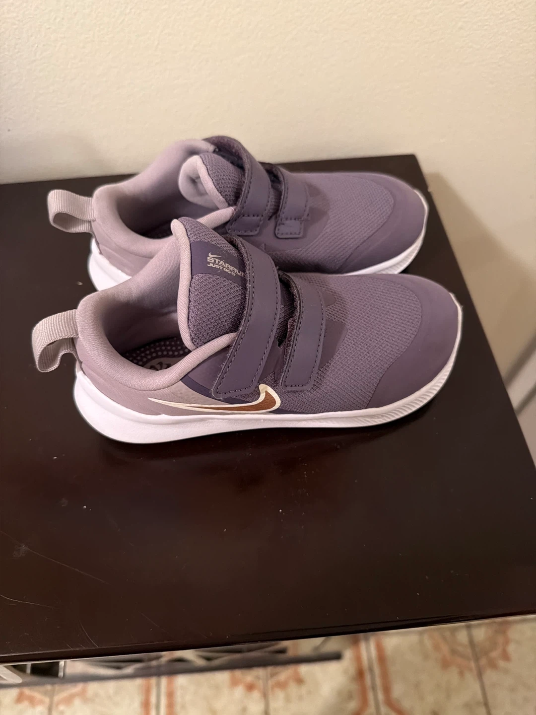 Nike Star Runner 2 Toddler Shoes Purple Hook & Loop - photo 2