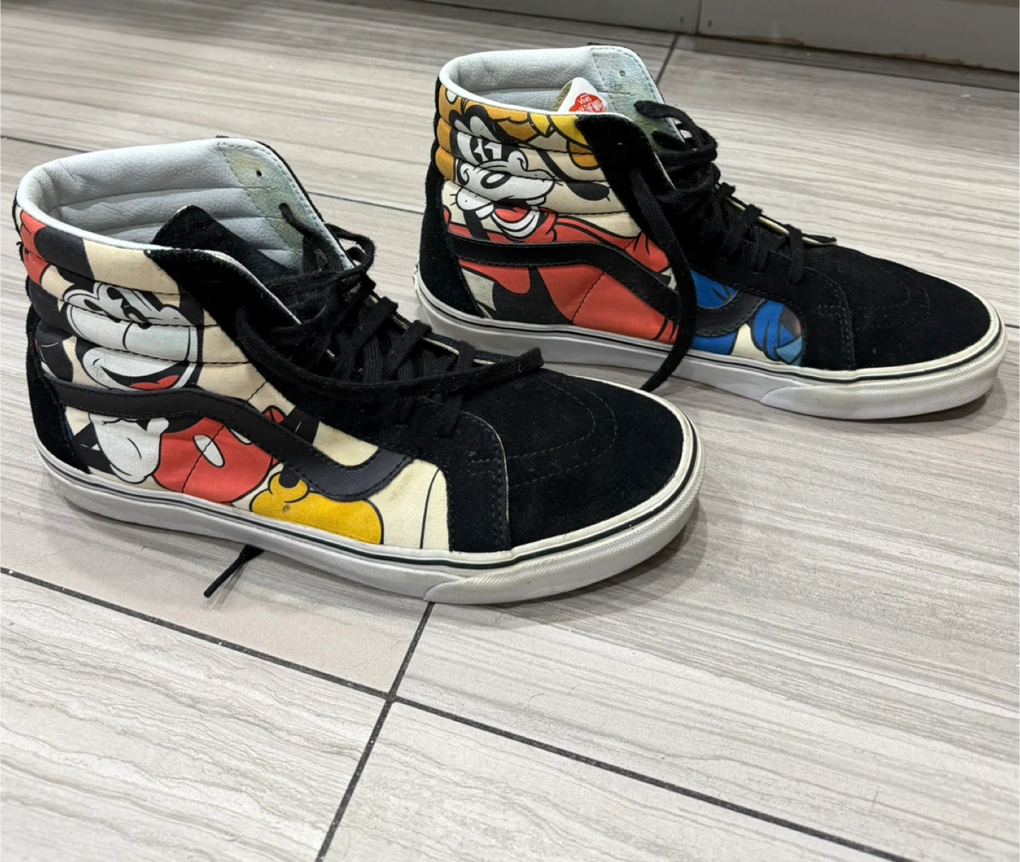 Vans x Disney Sk8-Hi High Top Sneakers - photo 3