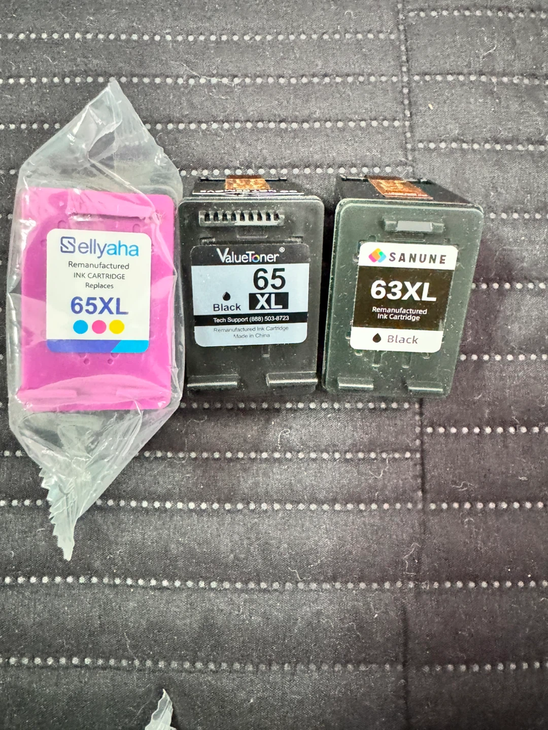 Lot of Remanufactured Ink Cartridges 63XL, 65XL, 260XL, 261XL - photo 3