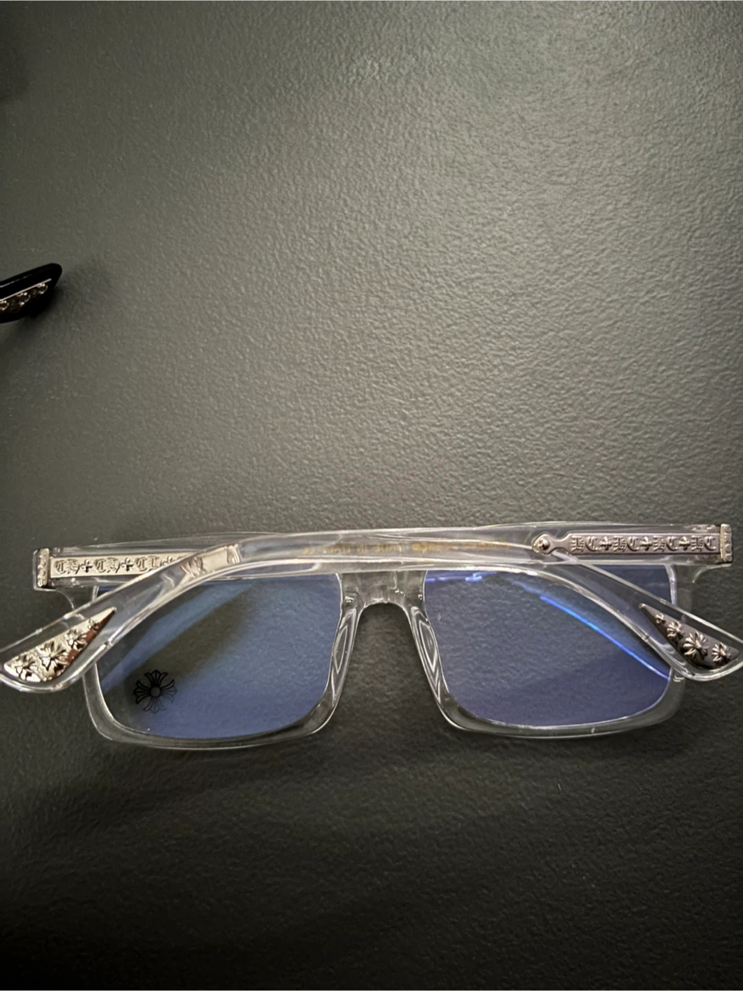 Chrome Hearts Glasses - Black & Clear Frames - photo 4
