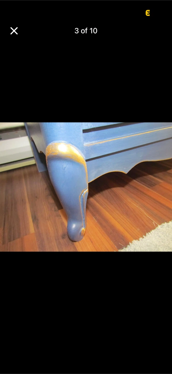 MOVE OUT SALE Refurbished Dresser with Ombre Blue Finish - photo 3