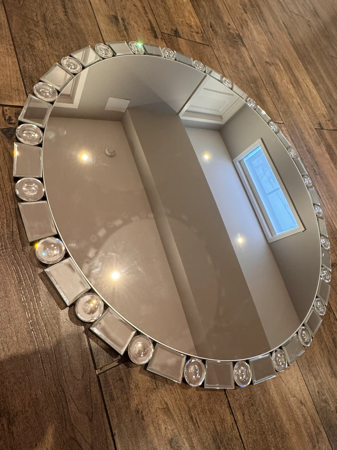 Decorative Round Wall Mirror – Excellent Condition - photo 3