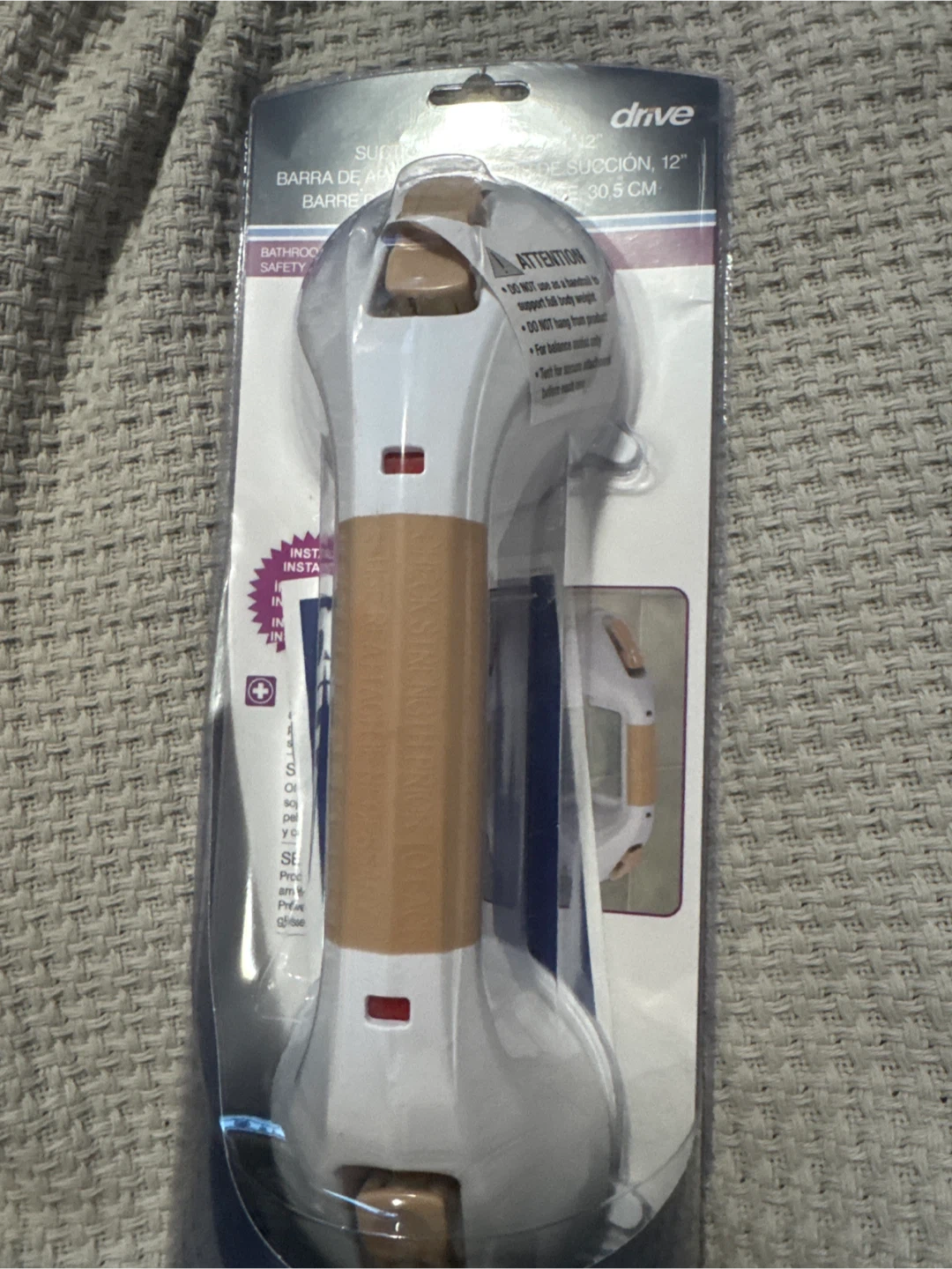 Drive Suction Cup Grab Bar - 12"