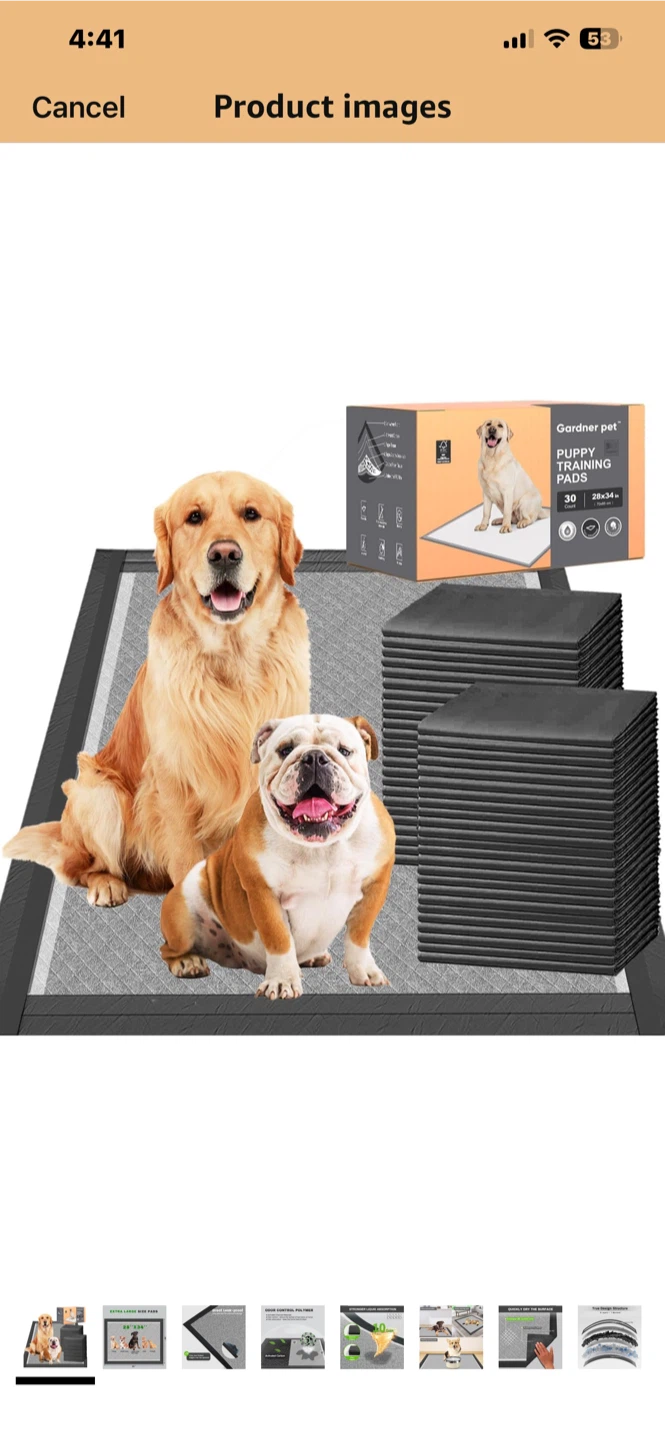 Assorted Pet Puppy Training Pads