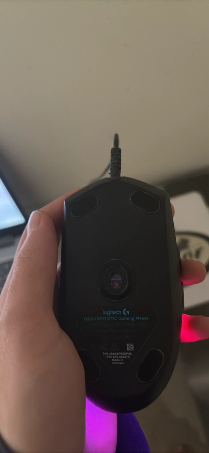 Logitech G203 LIGHTSYNC Gaming Mouse - photo 3