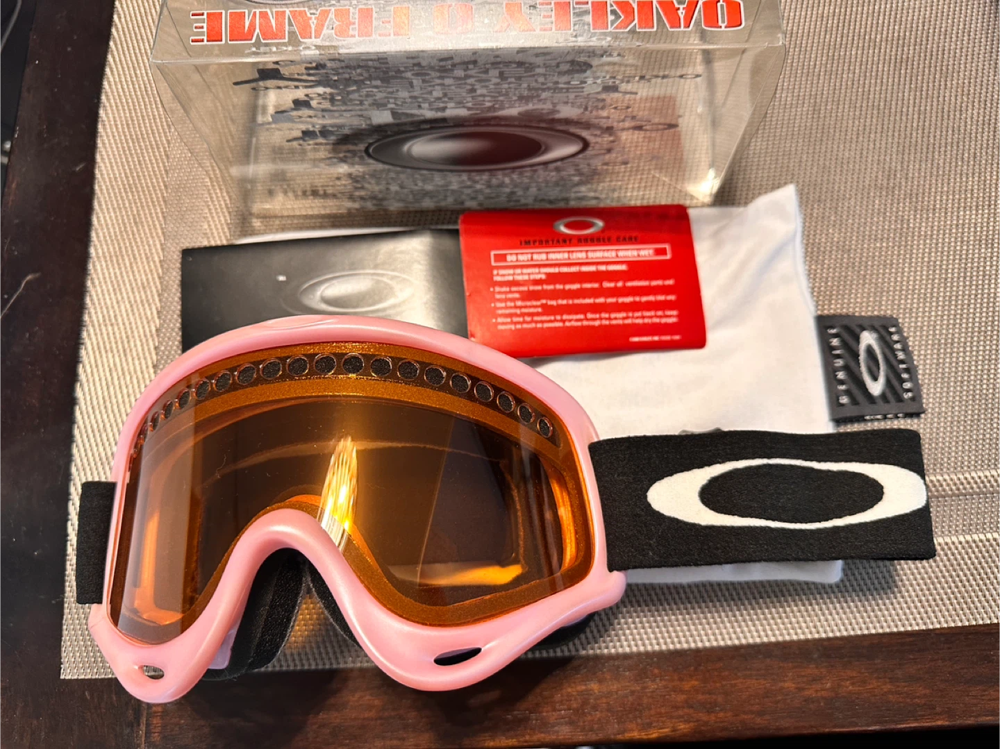 Oakley O Frame Snow Goggles - Pink