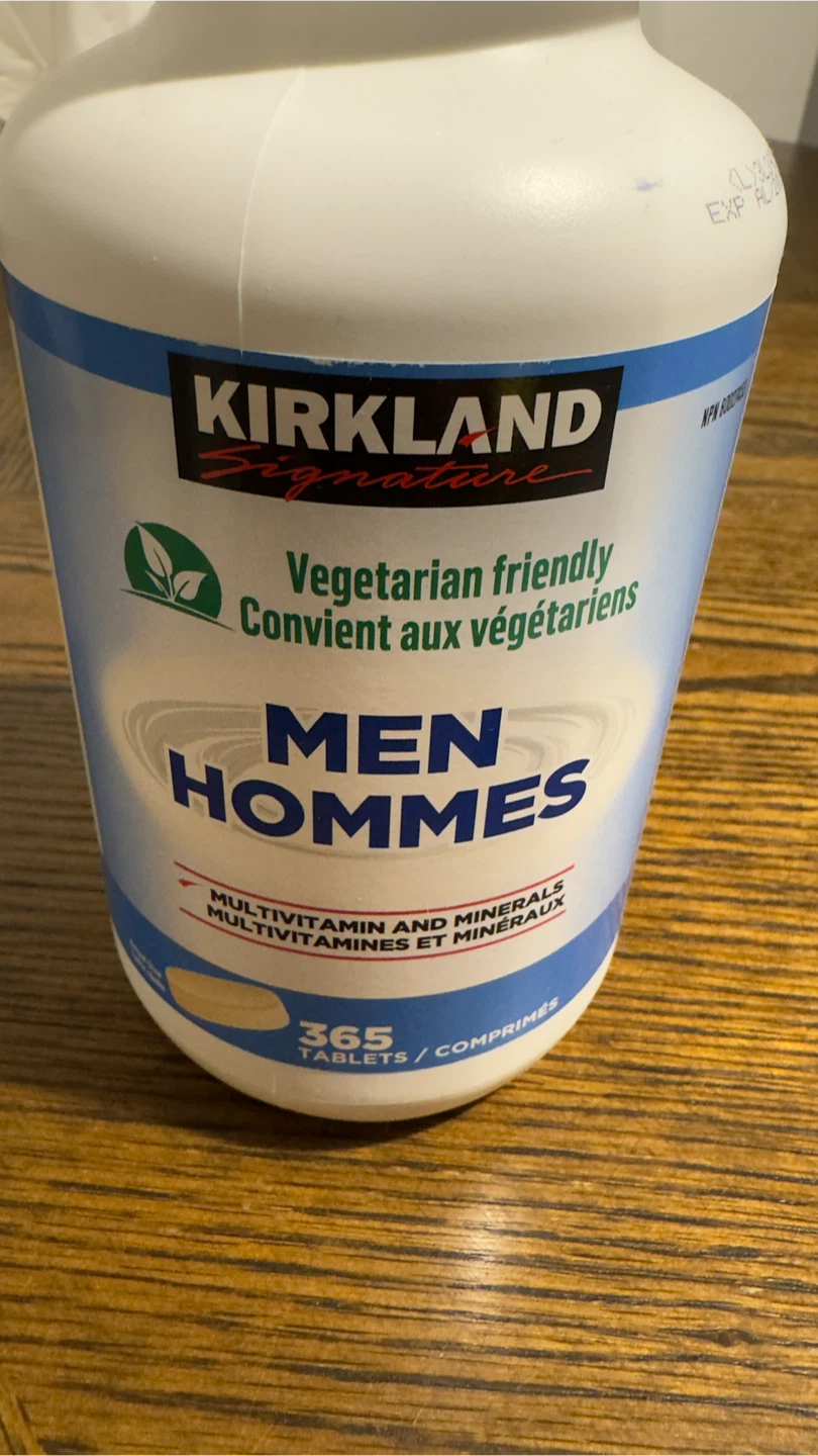 Kirkland Signature Men's Multivitamins and Minerals