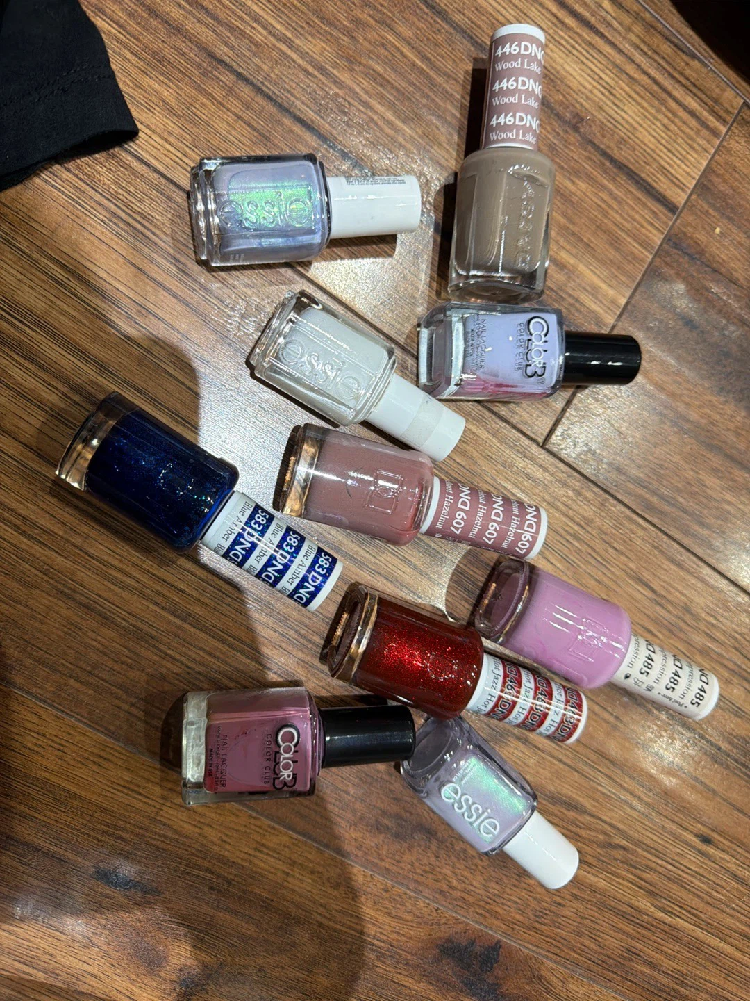 Assorted Essie, CND, and Color Club Nail Polish Lot