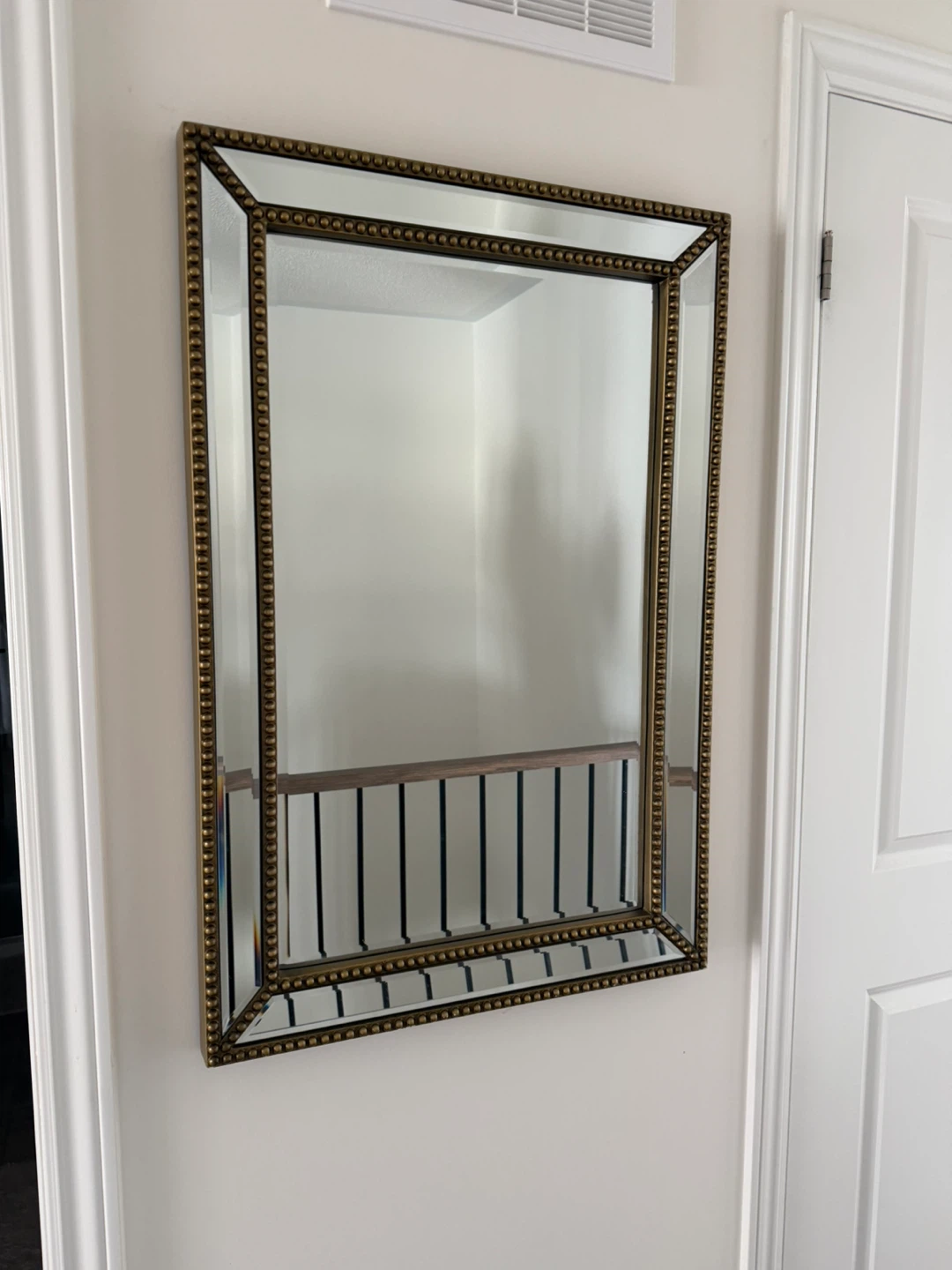 Decorative Beaded Mirror