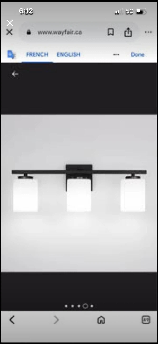 New Ellysen Dimmable Vanity Lighting