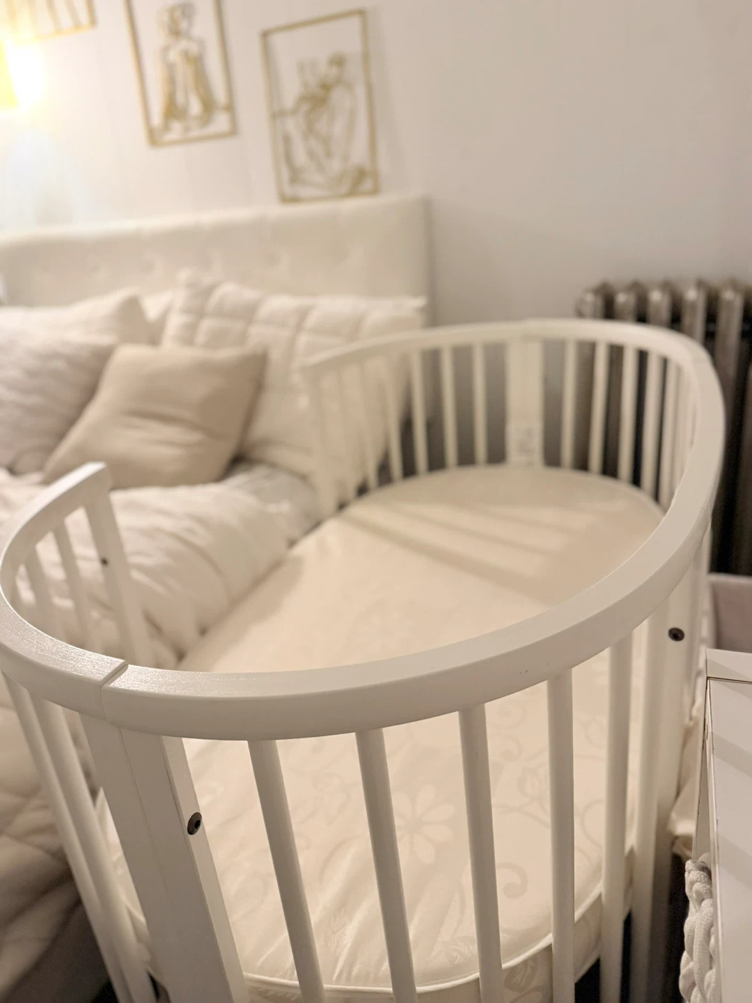 Stokke Oval Crib - White - photo 3