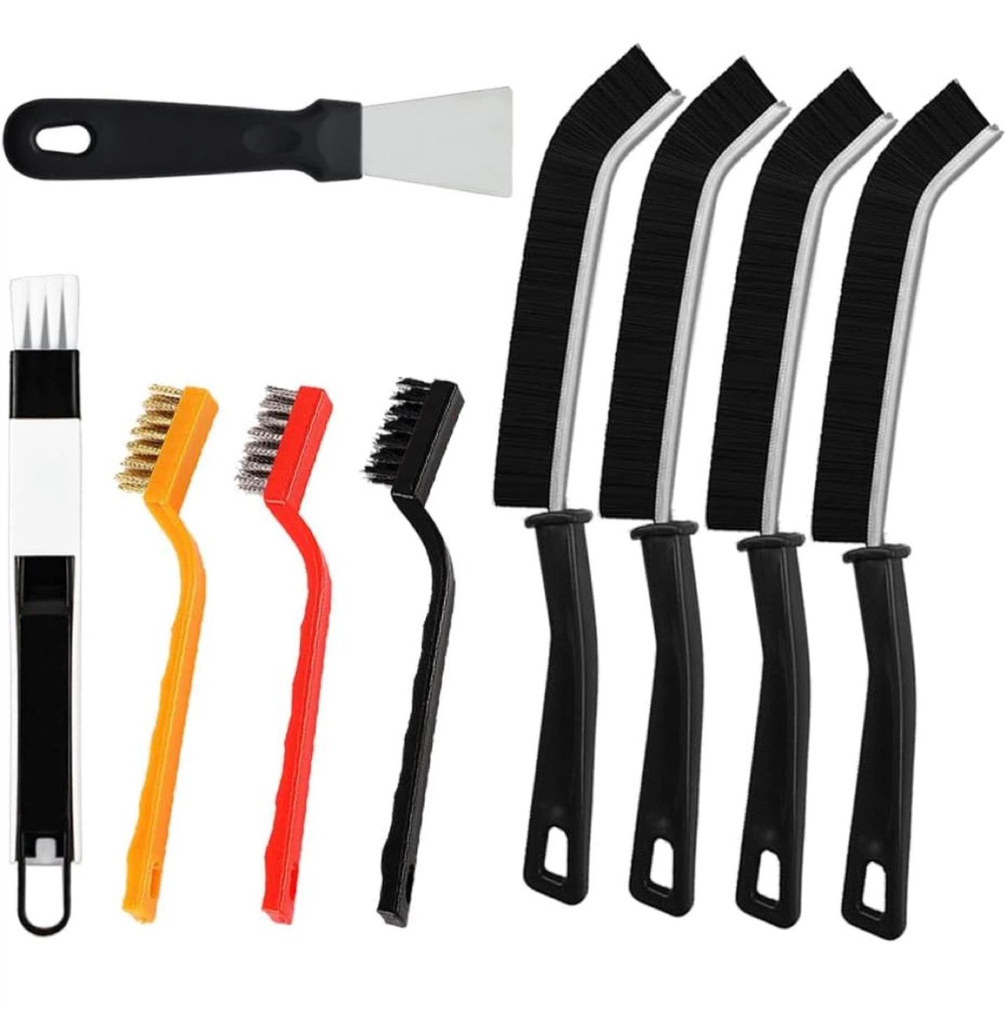 Cleaning Brush Set - Multi-functional Scrubbing Tools