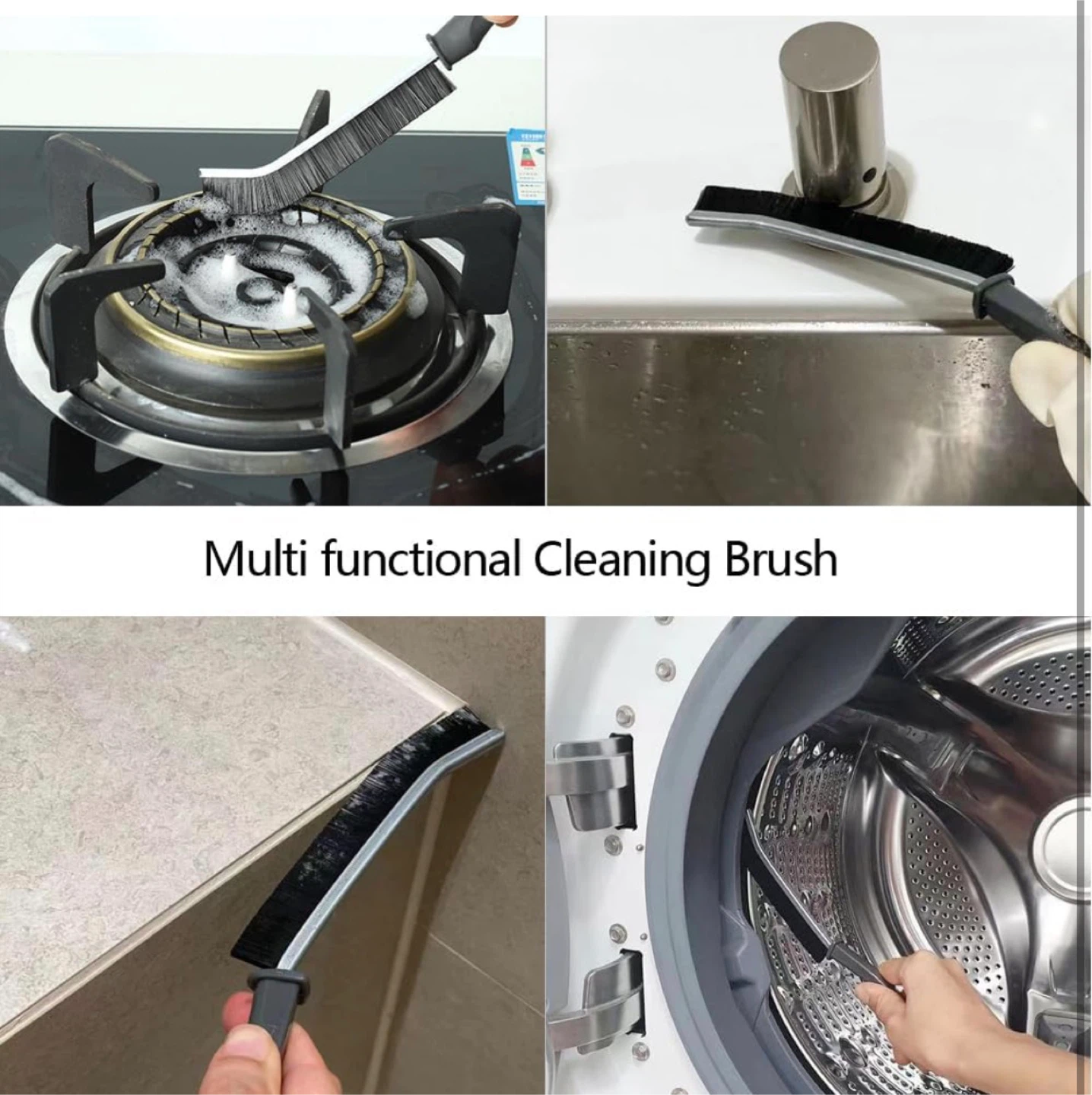 Cleaning Brush Set - Multi-functional Scrubbing Tools - photo 5