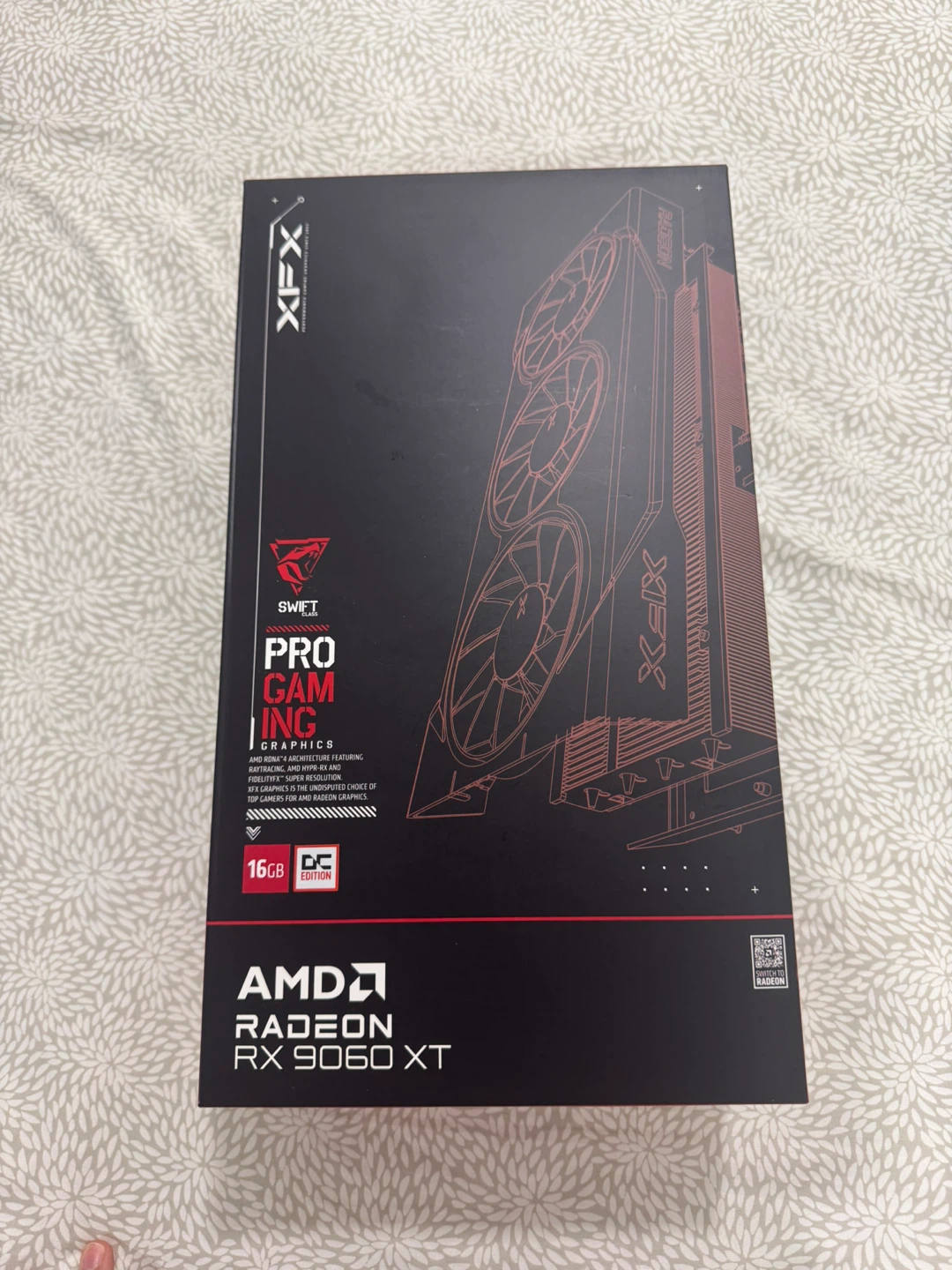 XFX AMD Radeon RX 9060 XT Gaming Graphics Card