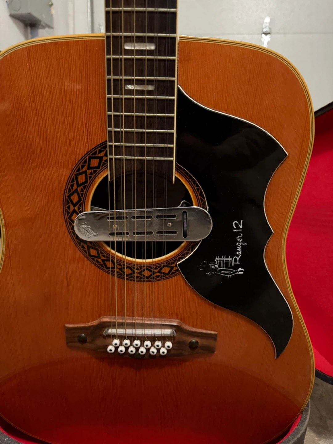 EKO Ranger 12 12-String Acoustic Guitar with Case - photo 5