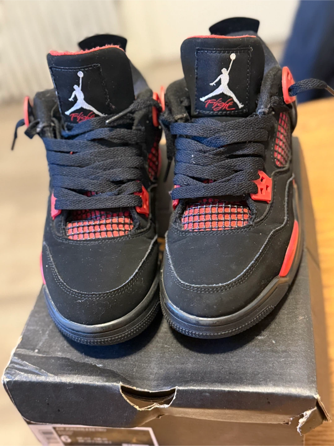 Red thunder Jordan 4