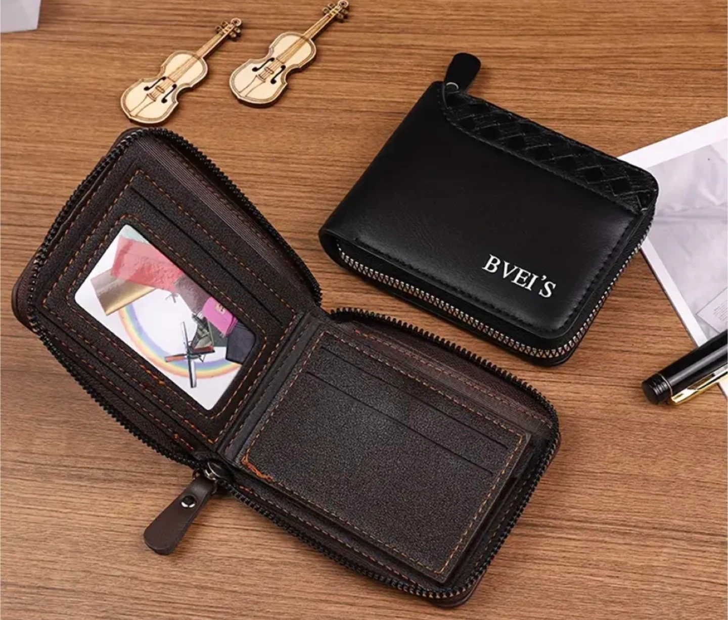 New ! Man Zipper Wallet - photo 2