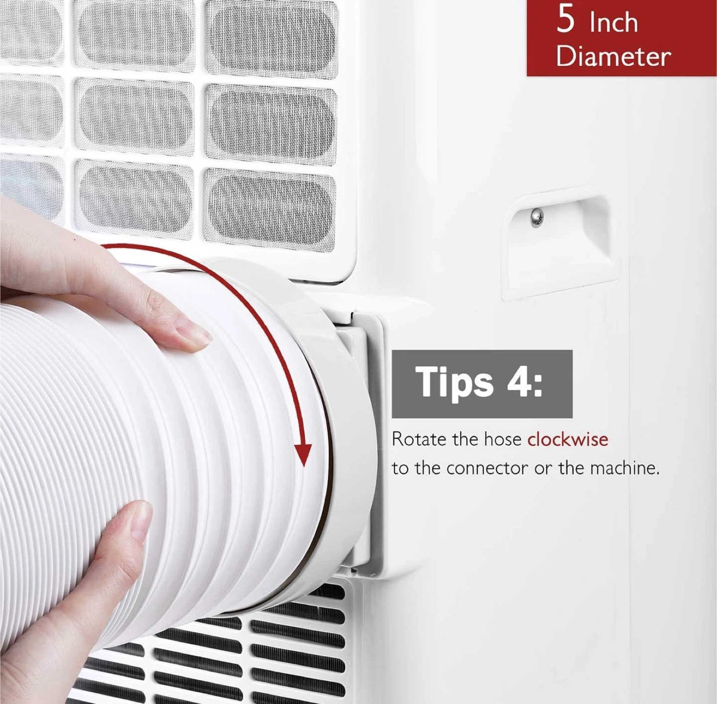 5 Inch Diameter Exhaust Hose for Portable Air Conditioner - photo 5